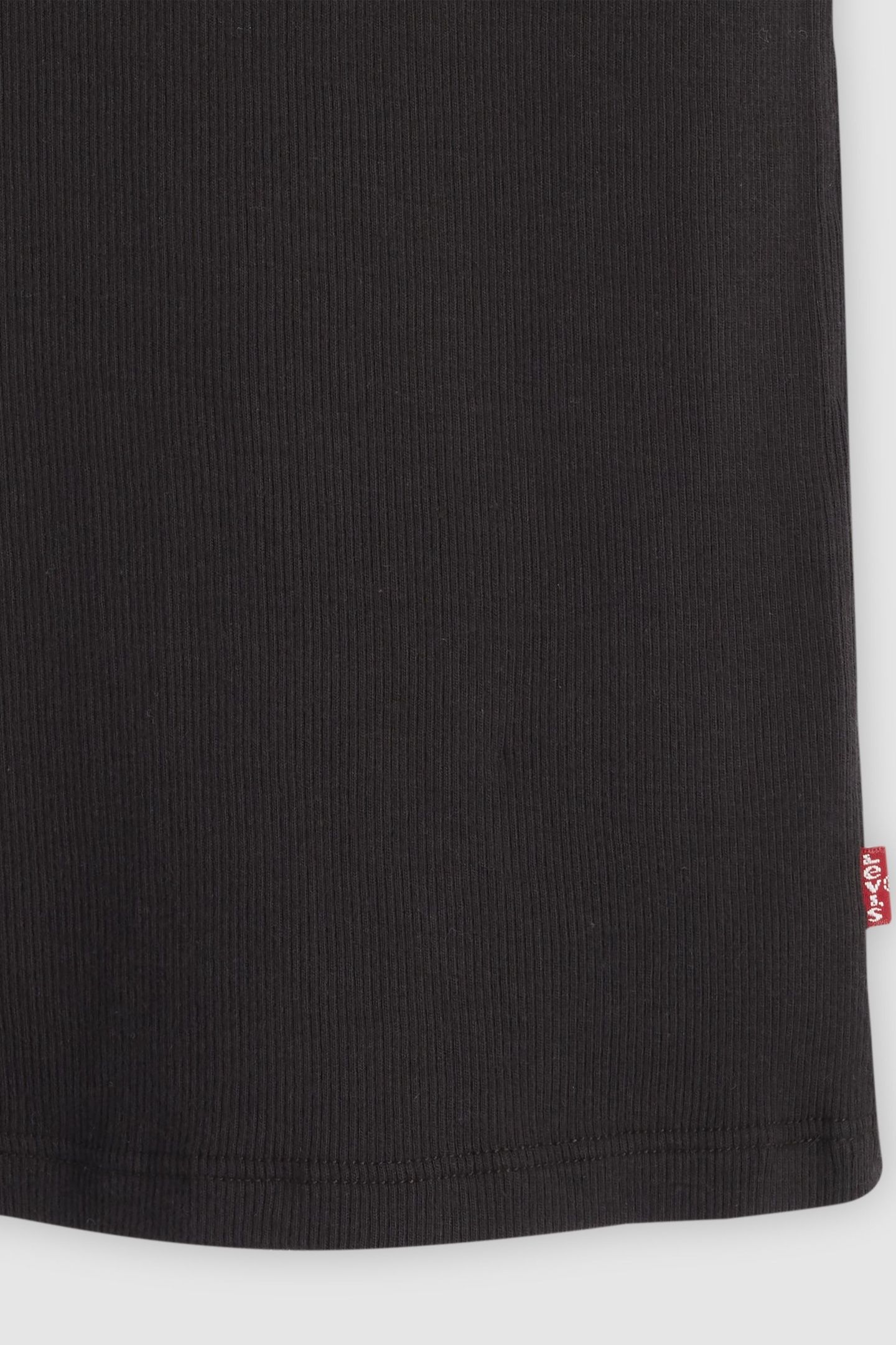 ESSENTIAL RIB TANK TOP BLACK 6