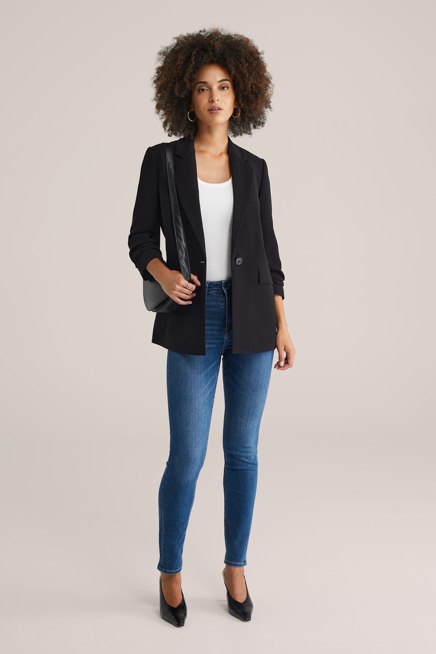 5-POCKET HIGH RISE DARK BLUE 3