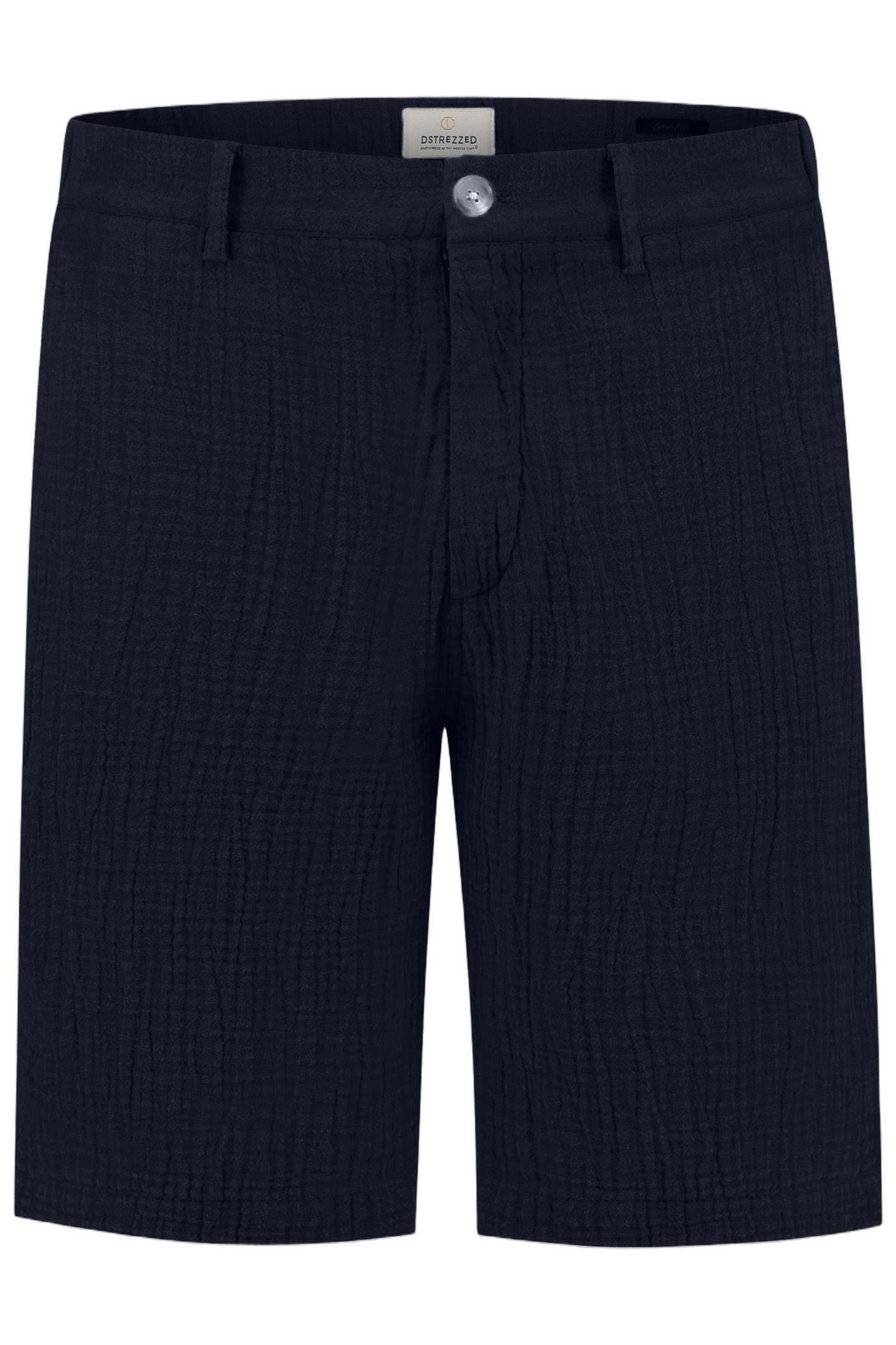DS-LOGAN DBL WEAVE SHORTS DK. NAVY 6