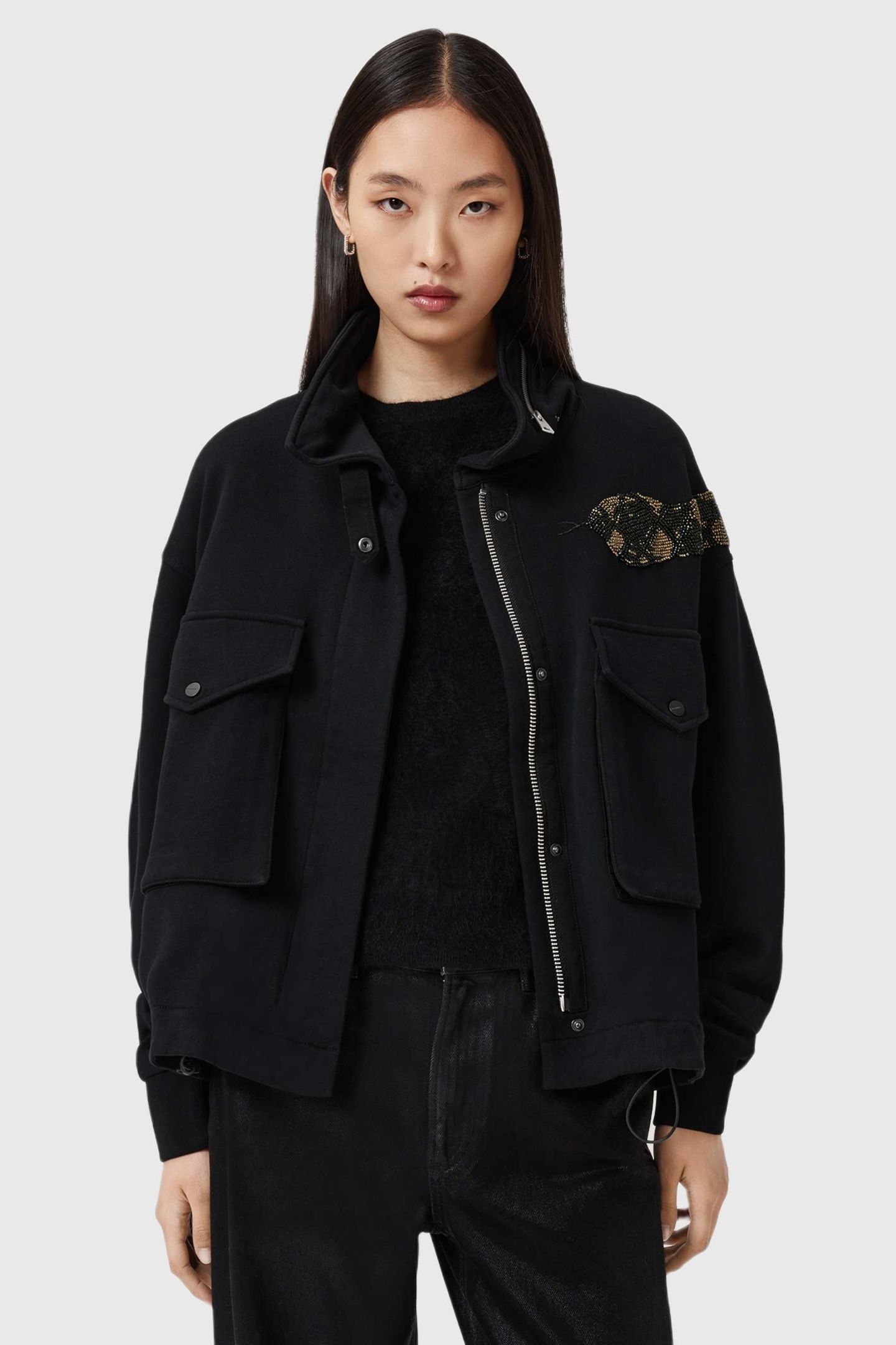 OUROS CLARIE JACKET BLACK 4