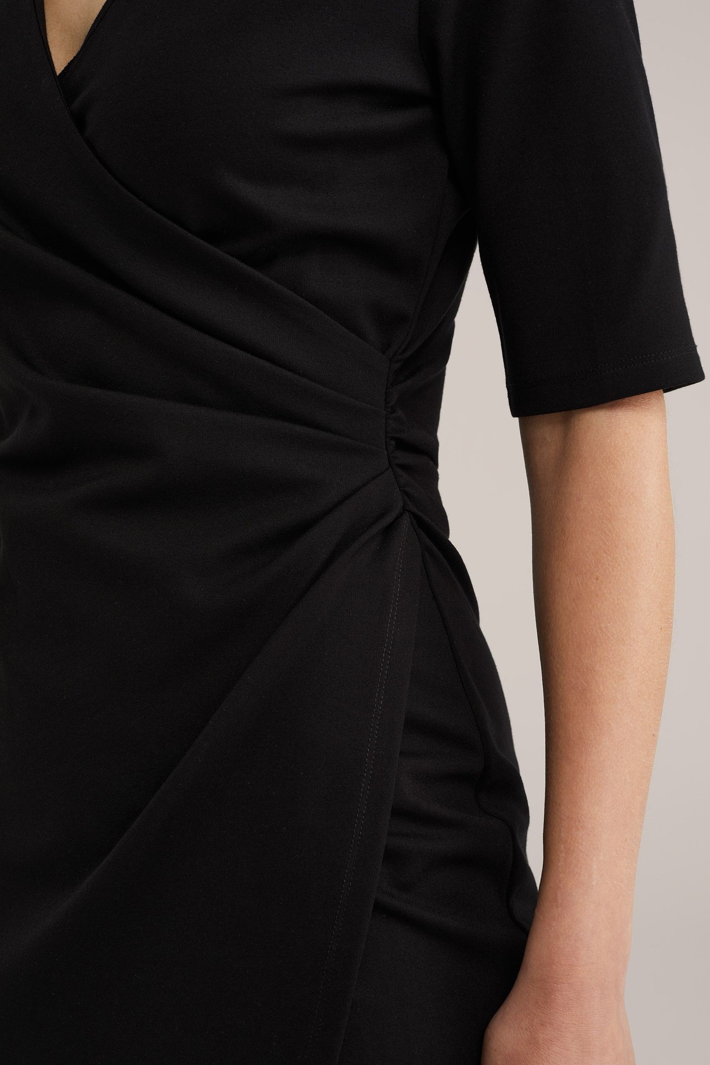DRESS MIDI BLACK 5