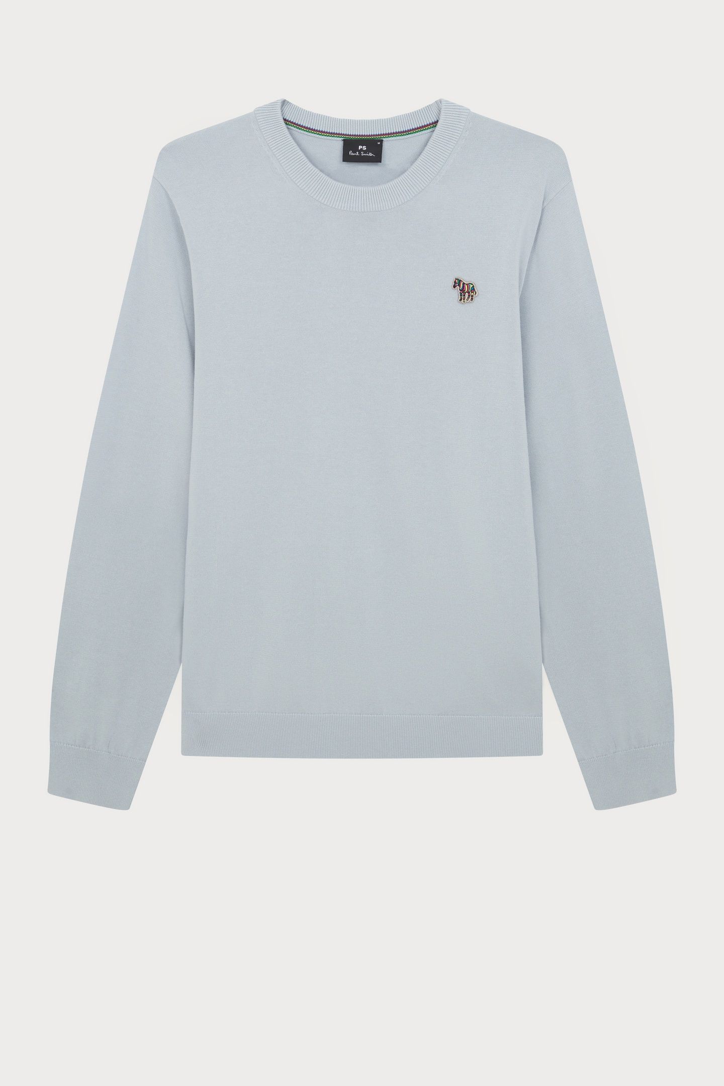 SWEATER CREW NECK ZEB BAD GREY 4