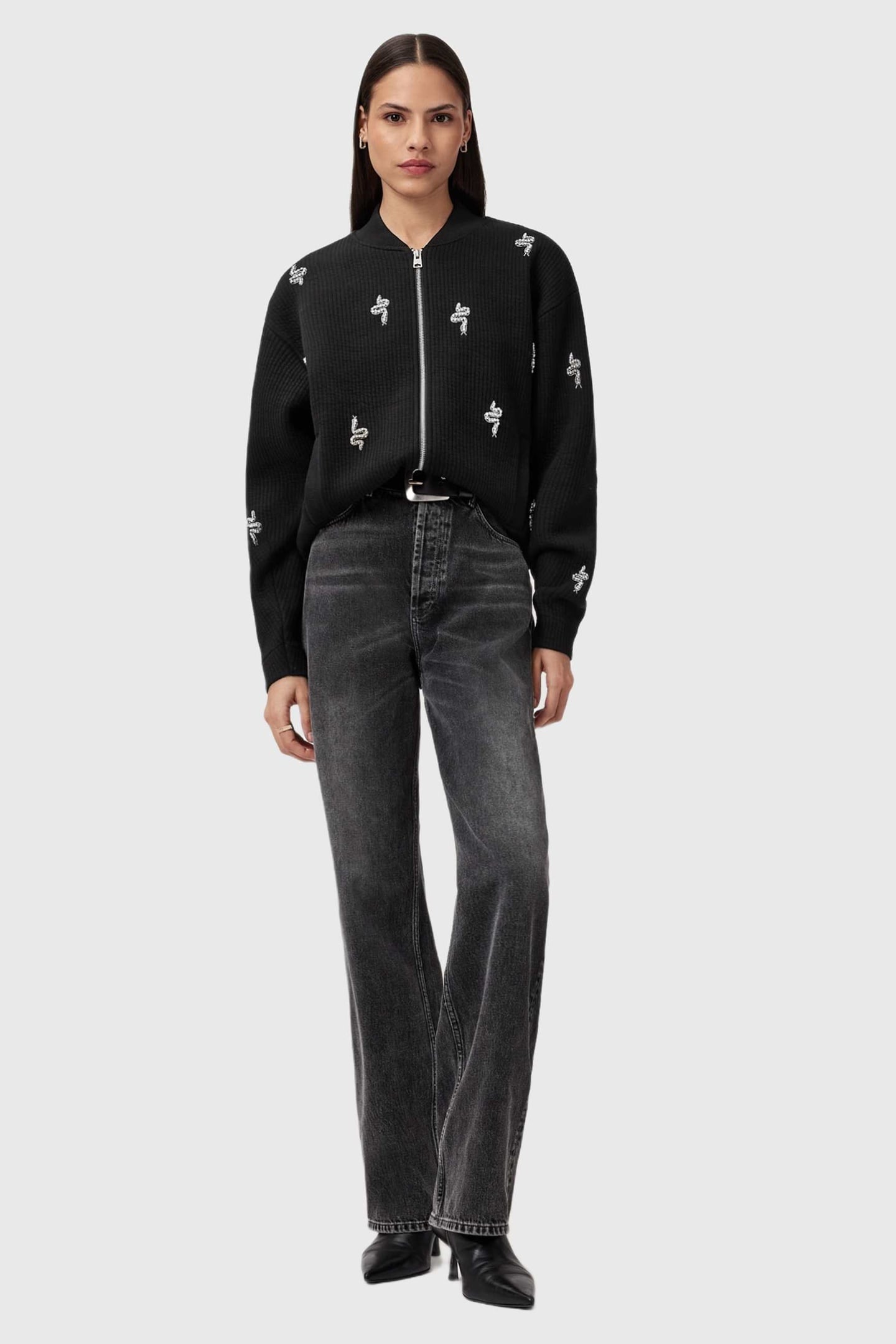 RHEA BEA BOMBER BLACK 3