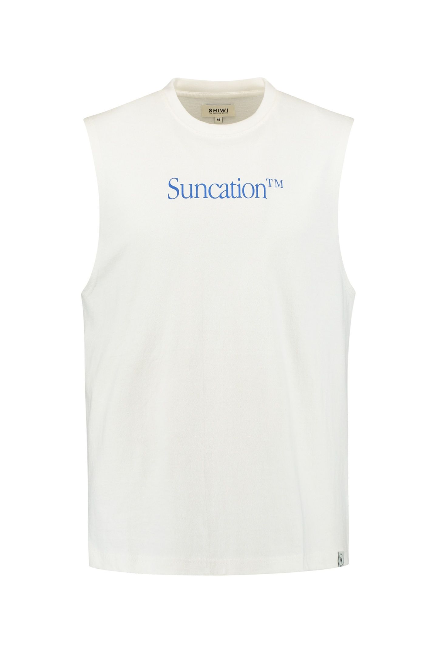 SEAN SLEEVELESS T-SHIRT SUNCATION WHITE 5