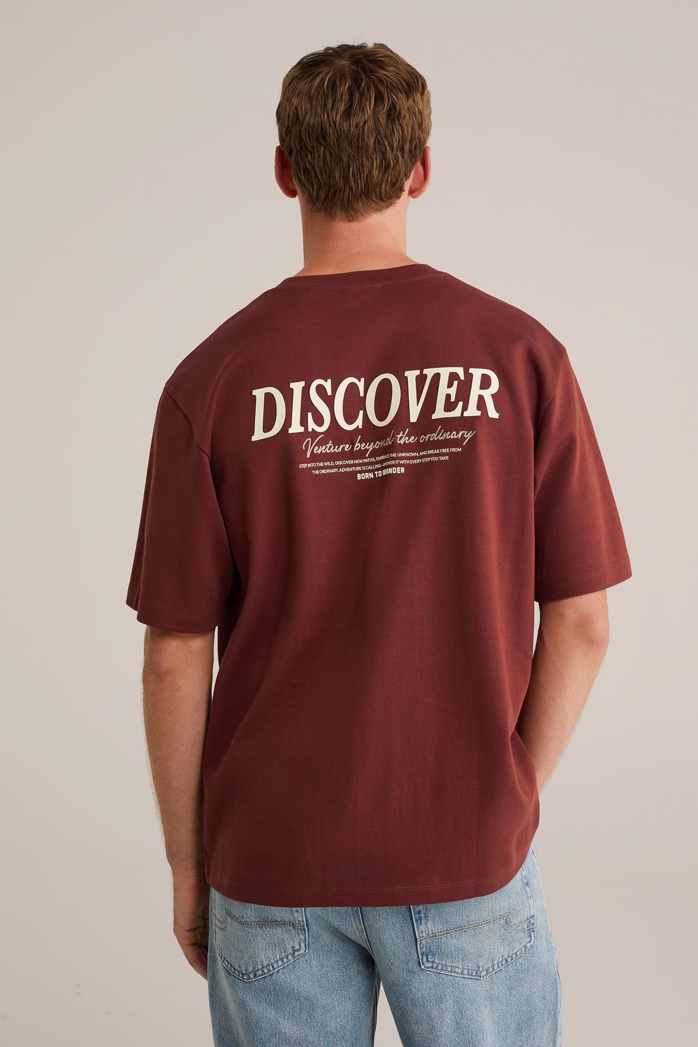 T-SHIRT RUST BROWN 2