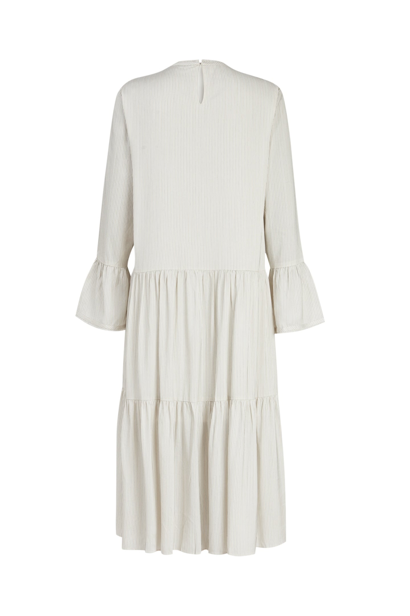 LORI STRIPE DRESS CHALK WHITE 2