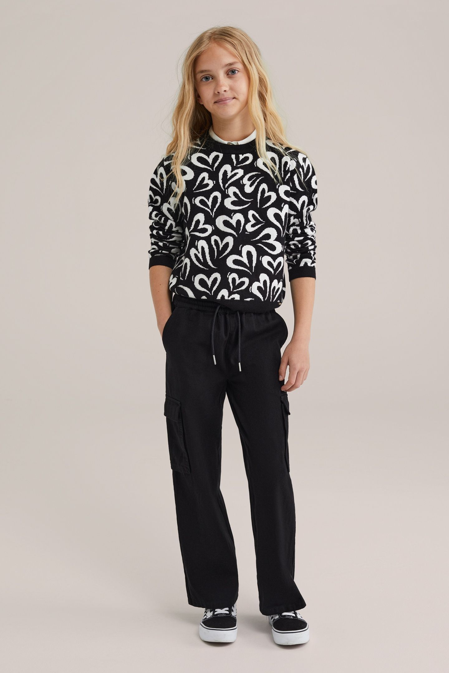 KNITTED PULLOVER BLACK 2