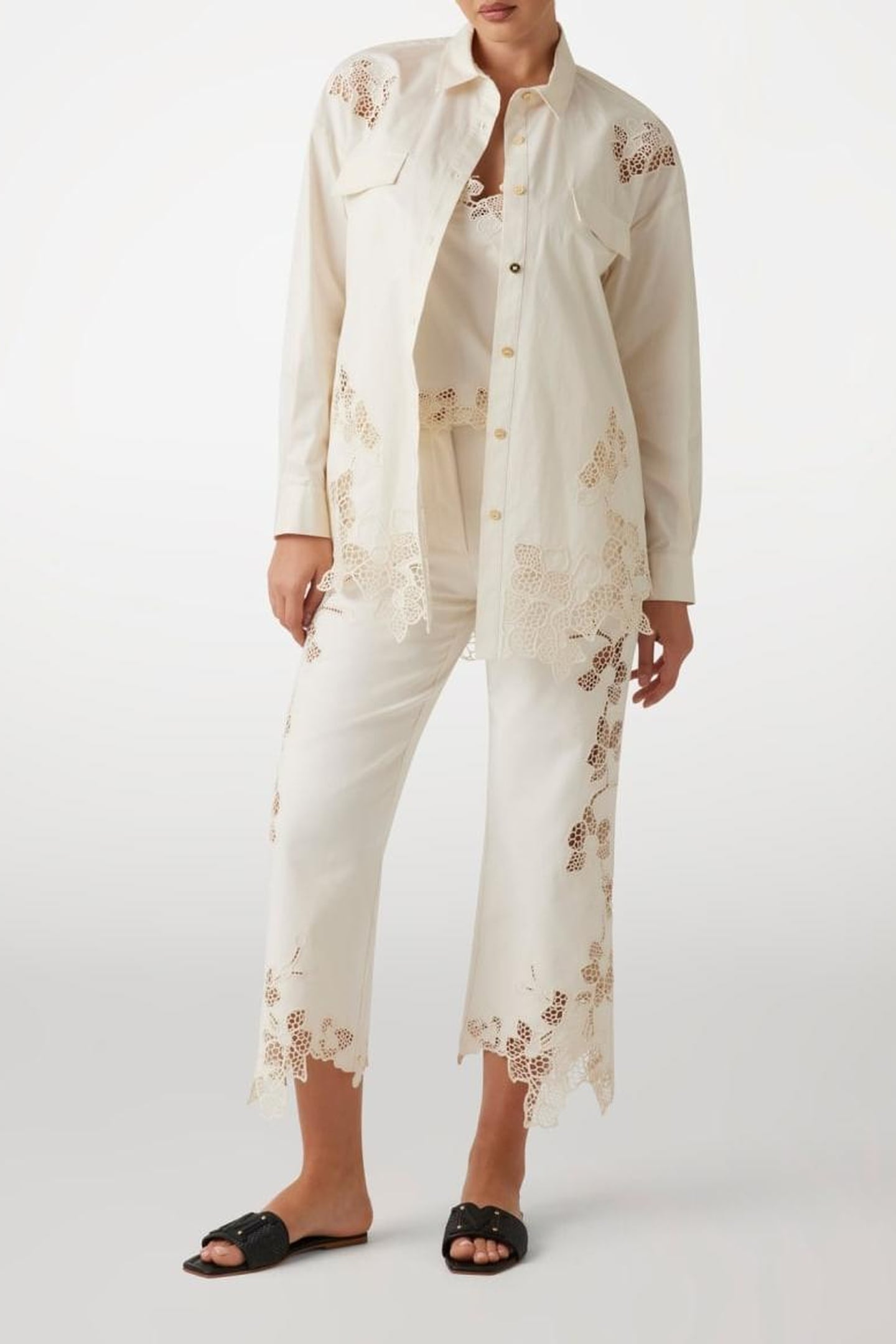 MARCIANO BY GUESS BROOKE EMBRO SL TOP SANDY SHORE 1
