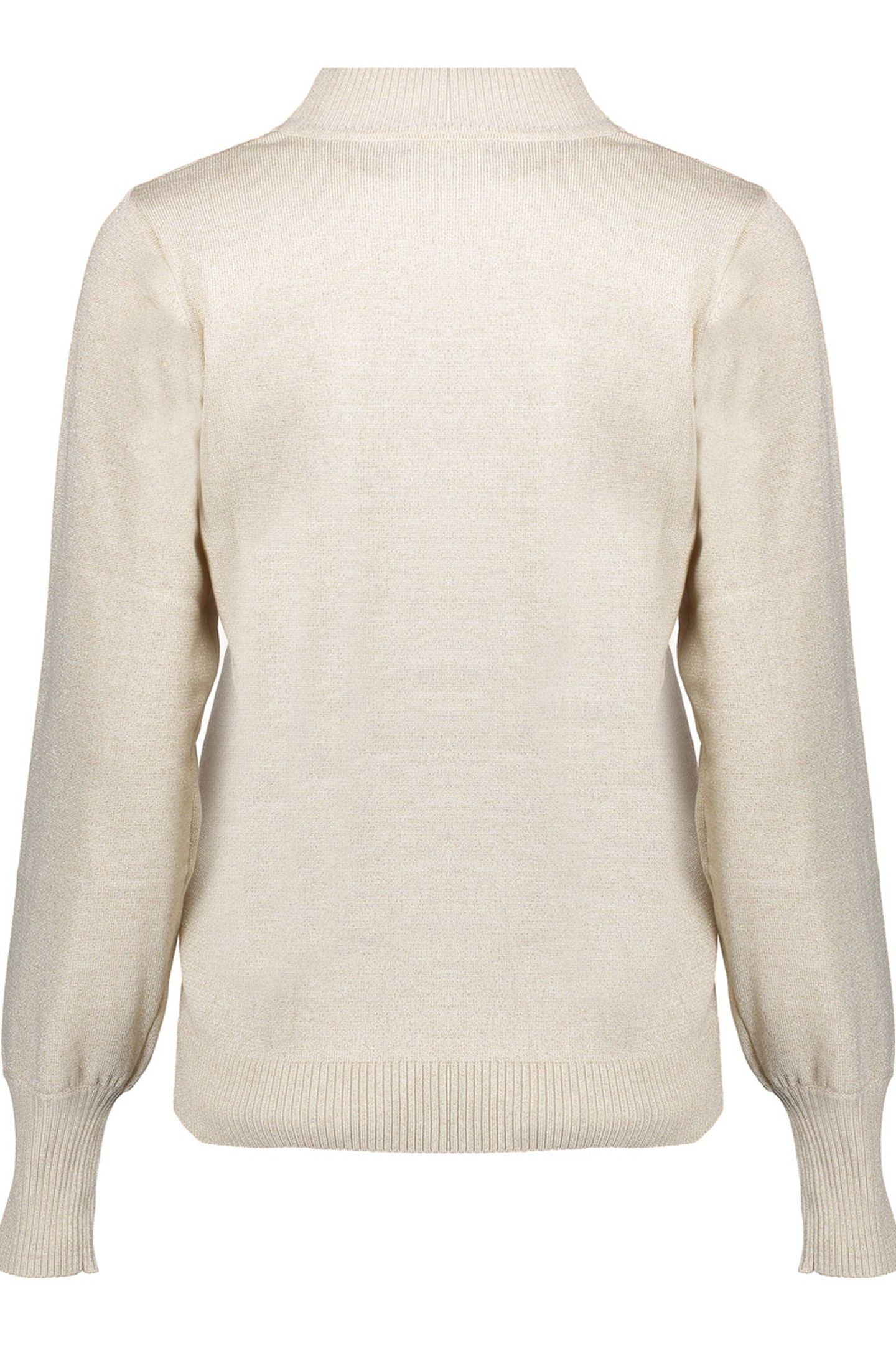 PULLOVER BASIC TURTLE LUREX OFF-WHITE/GOLD 2