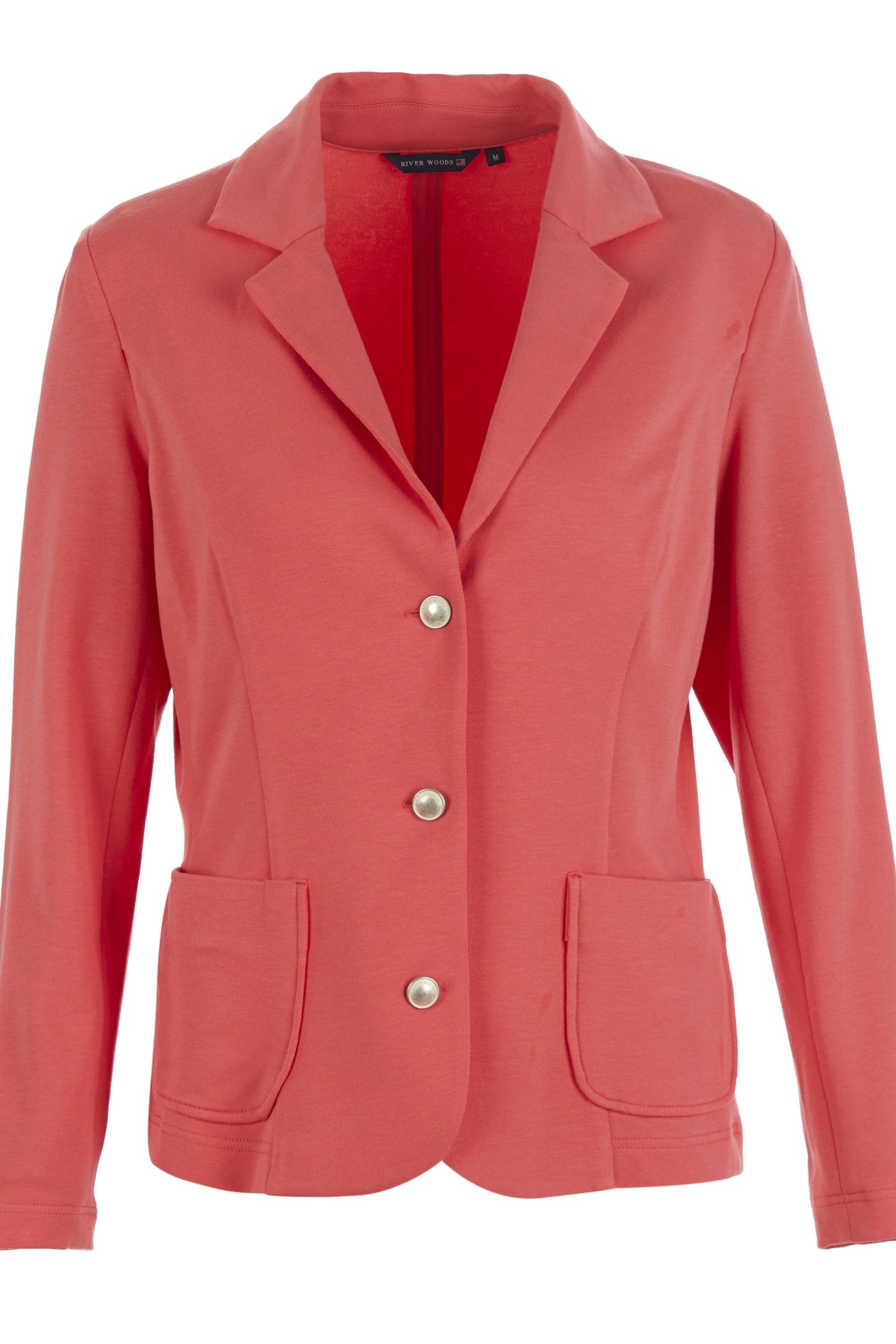 CASUAL JERSEY BLAZER IN PINK 2