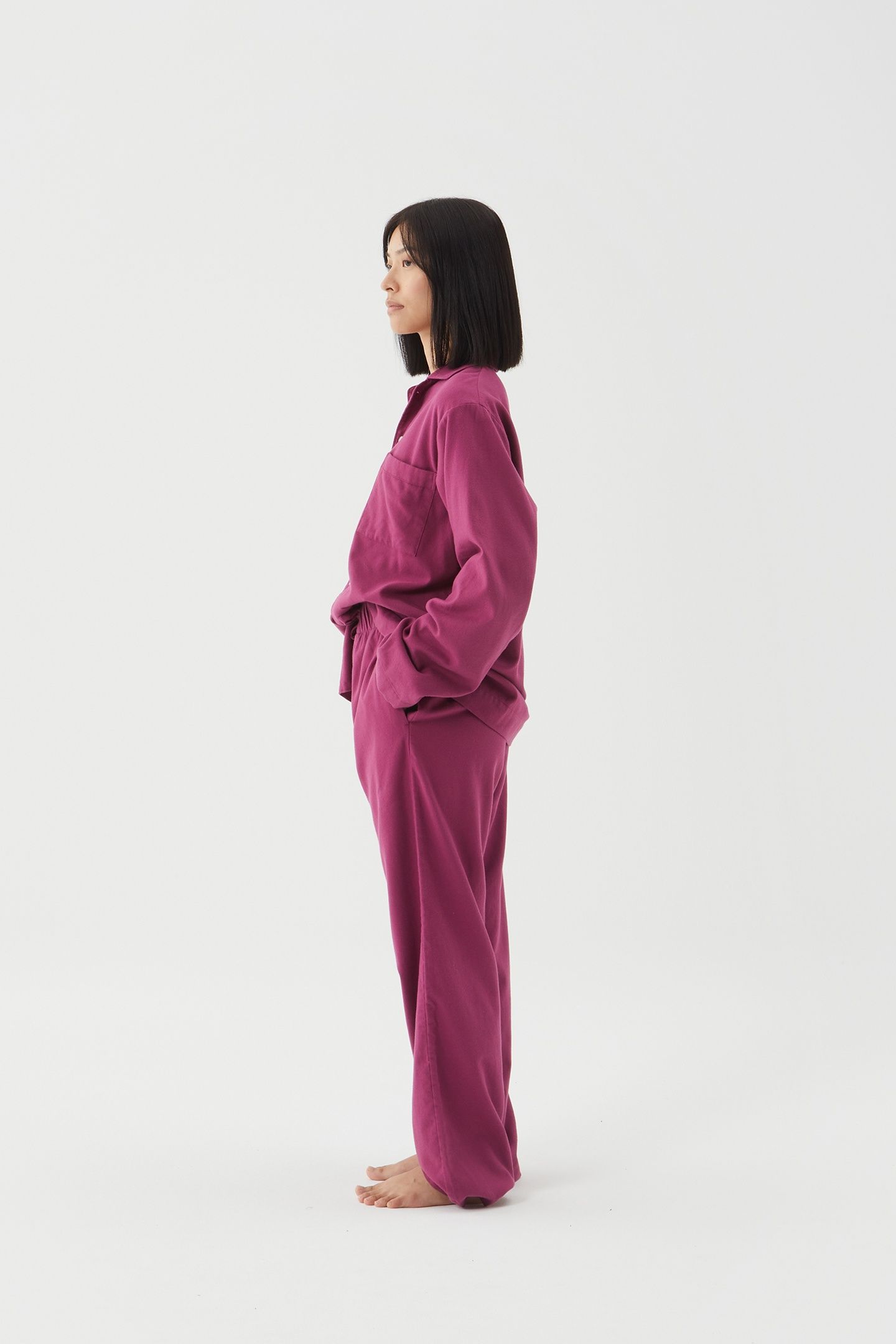 UNISEX FLANNEL, PYJAMAS PANTS GRAPE 6
