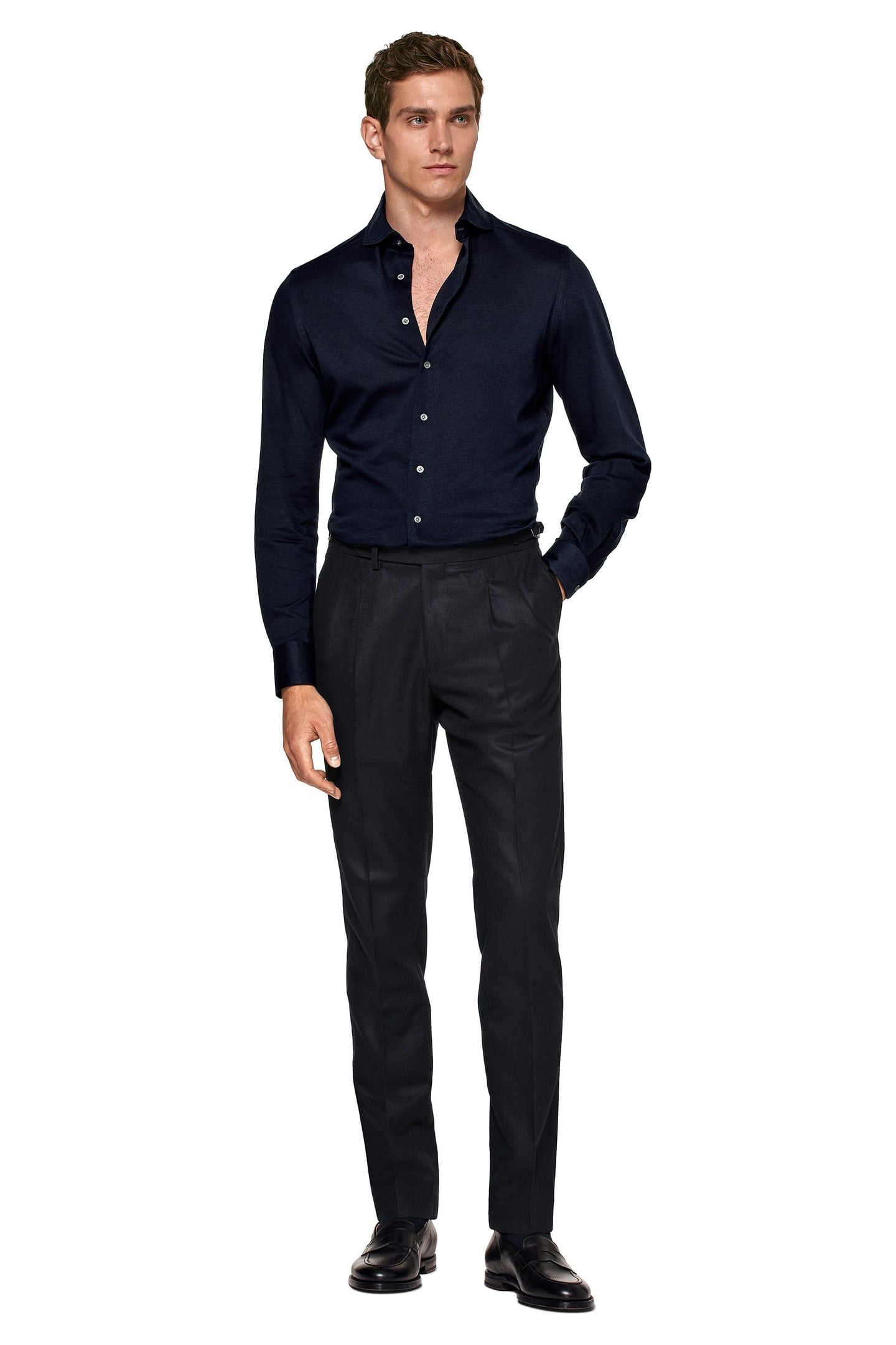 TROUSER-NAVY NAVY 1