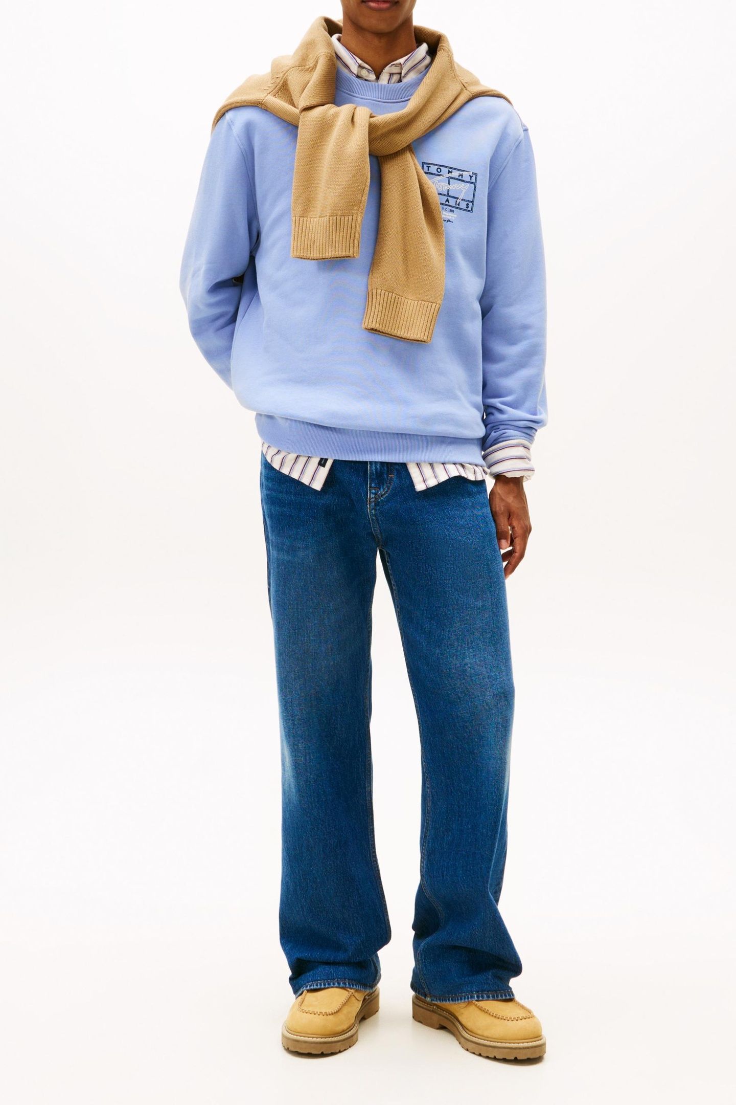 REGULAR ENTRY DNA PULLOVER SWEATSHIRT NORDIC IRIS 1