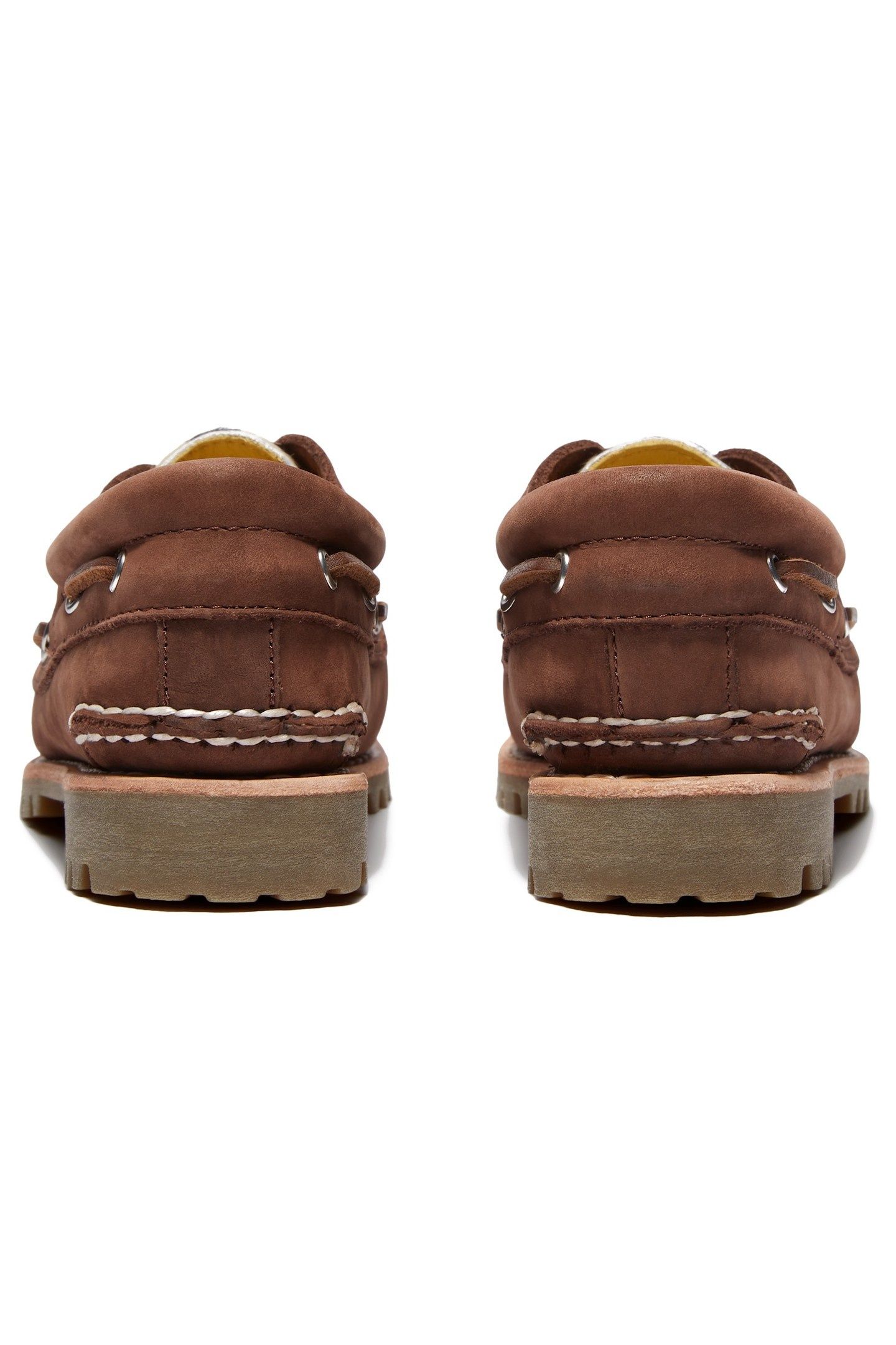 AUTHENTIC BOAT SHOE MEDIUM BROWN NUBUCK 4