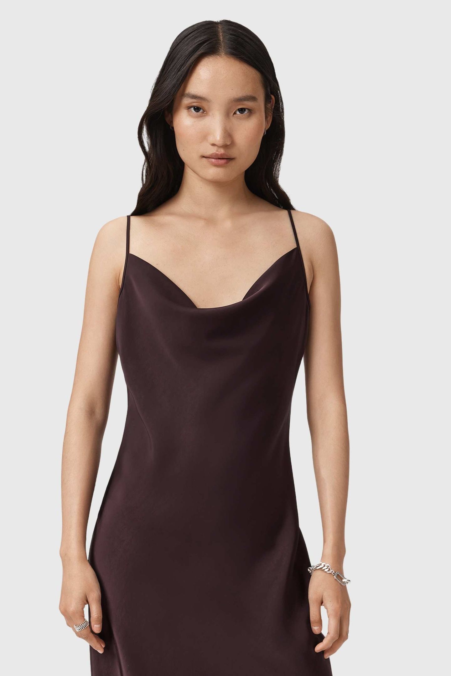 HADLEY DRESS OXBLOOD RED 7
