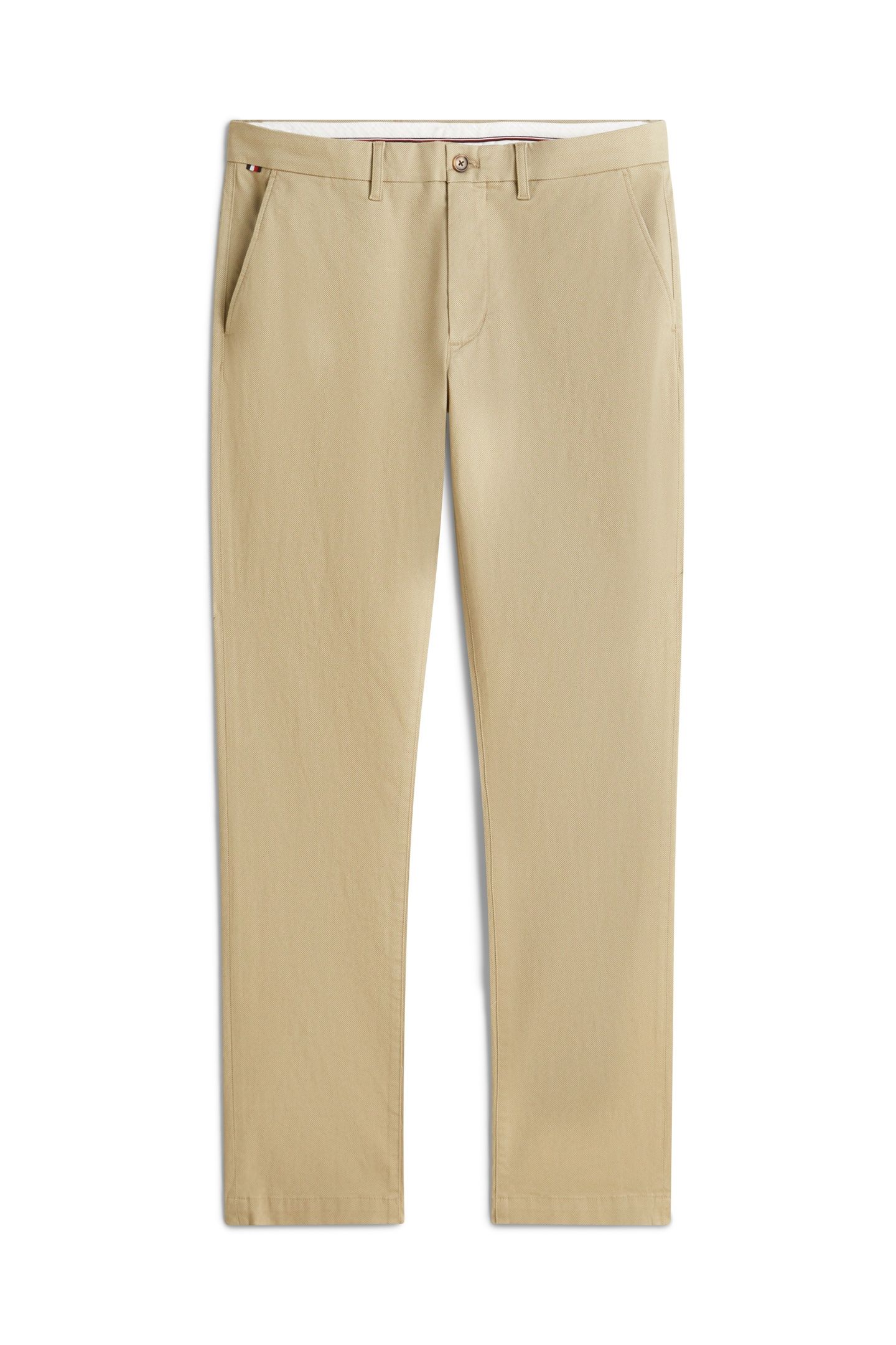 BLEECKER TEXTURED PRINT SLIM TROUSERS BATIQUE KHAKI 3