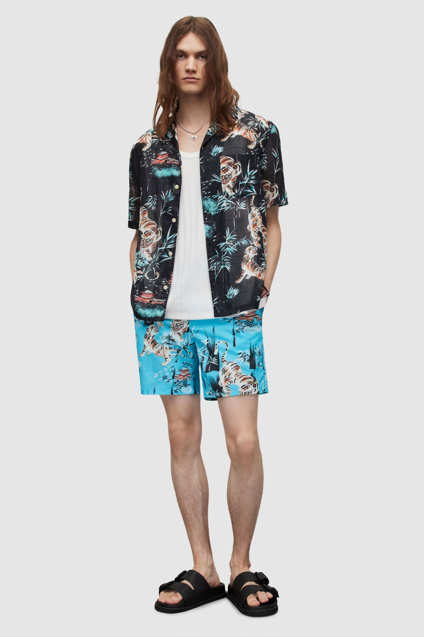 TAGISE SWIMSHORT CYAN BLUE 2