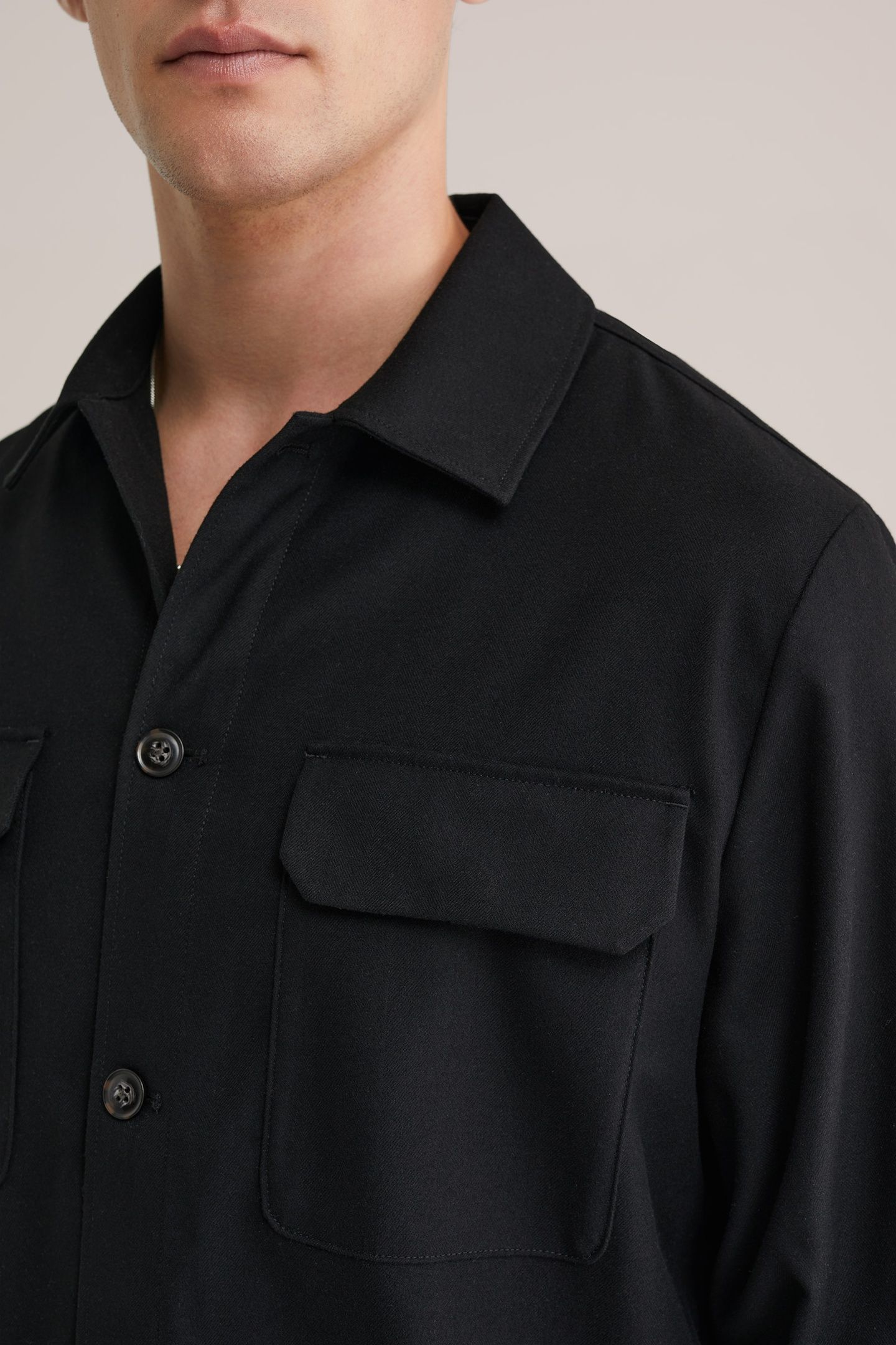 OVERSHIRT BLACK 5