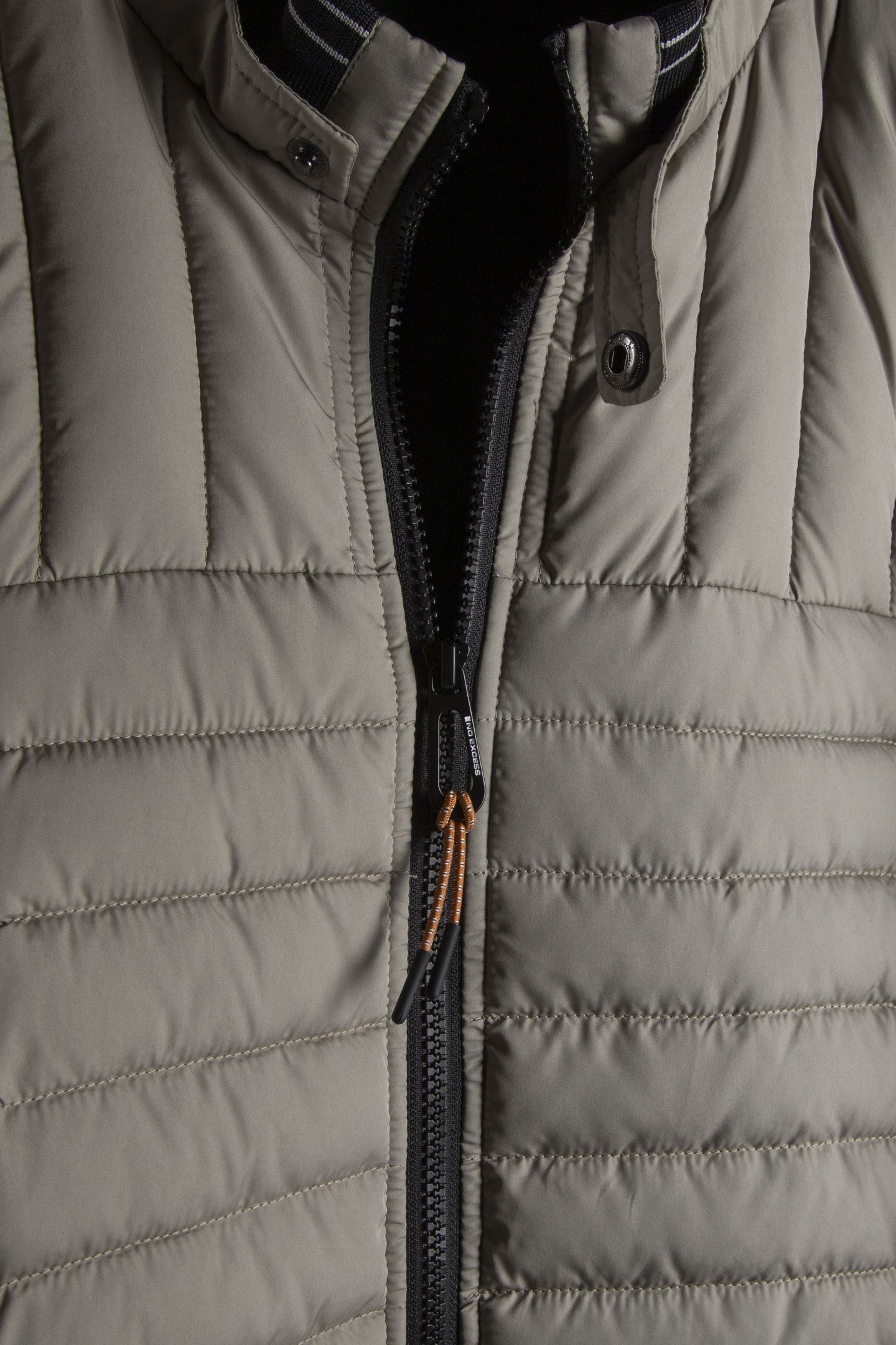 JACKET SHORT FIT PADDED LIGHT ARMY 5