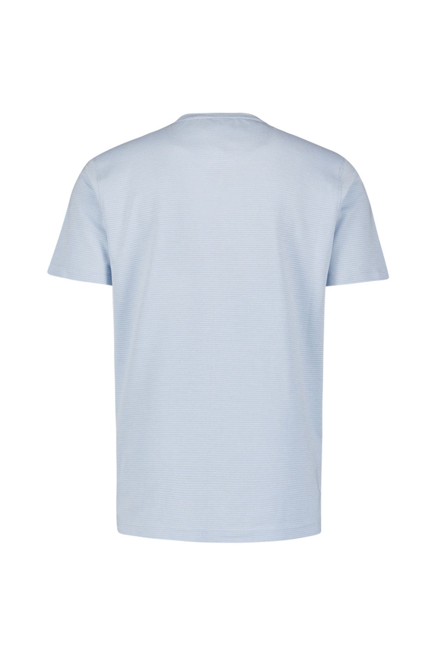T-SHIRT CREWNECK SOLID RELIEF KNIT SKY 6