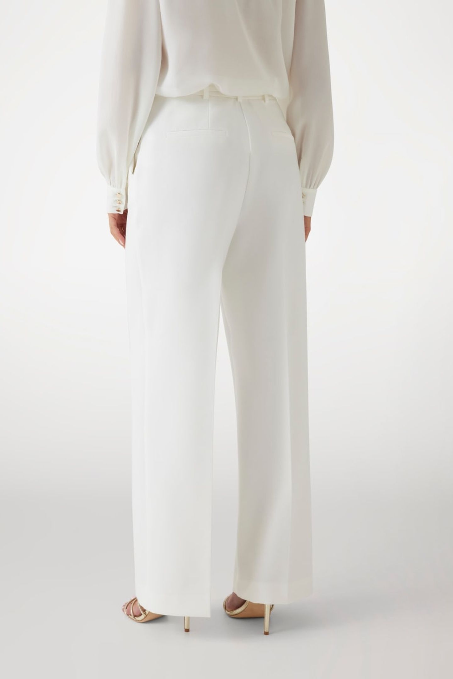 MARCIANO BY GUESS CELIA STRAIGHT PANT PALE PEARL 3