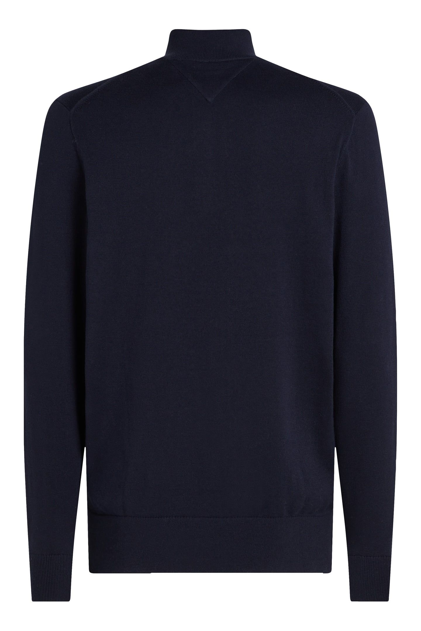 ESSENTIAL COTTON HALF ZIP NAVY BLUE 5