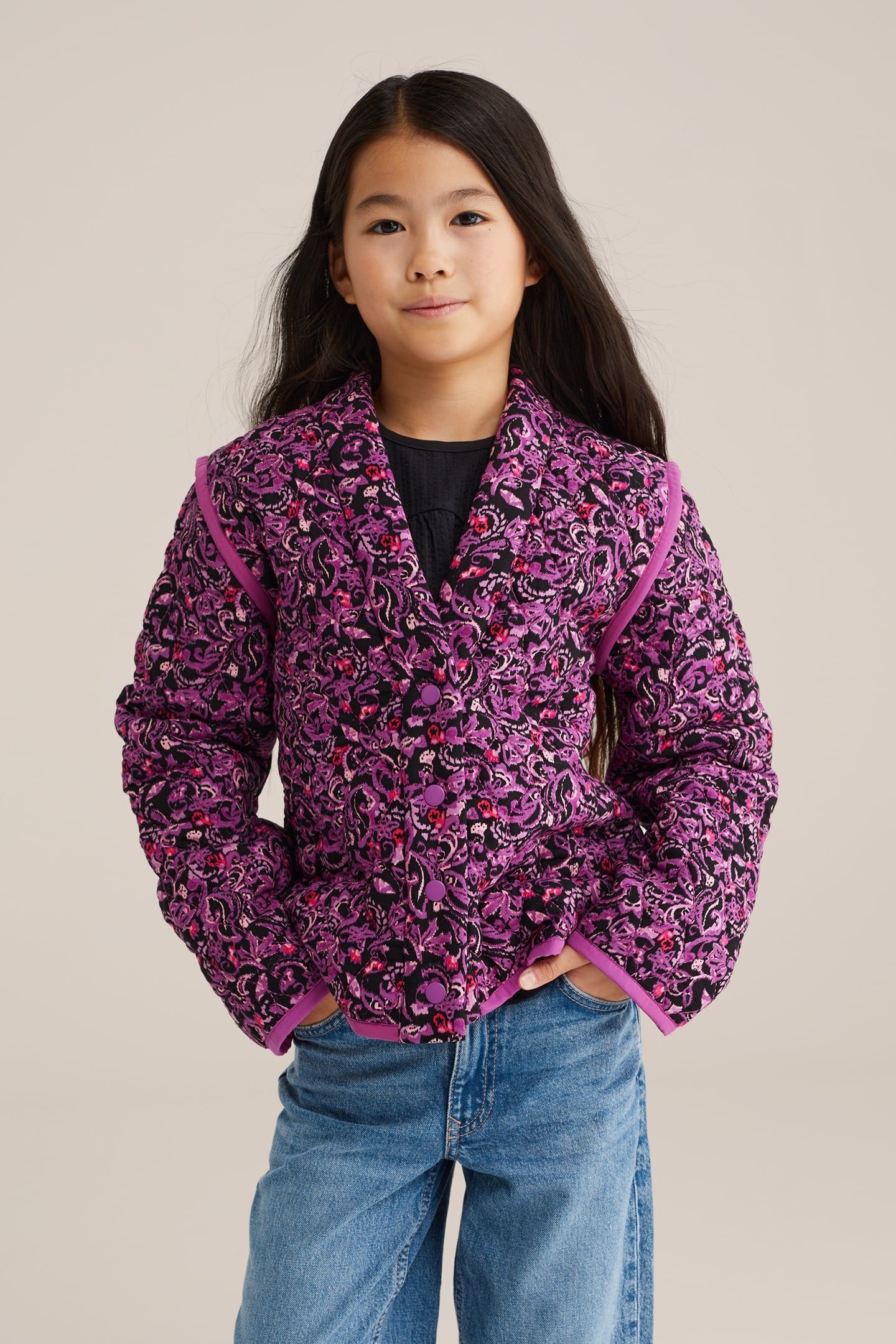 JACKET NORMAL LENGTH PINK 1
