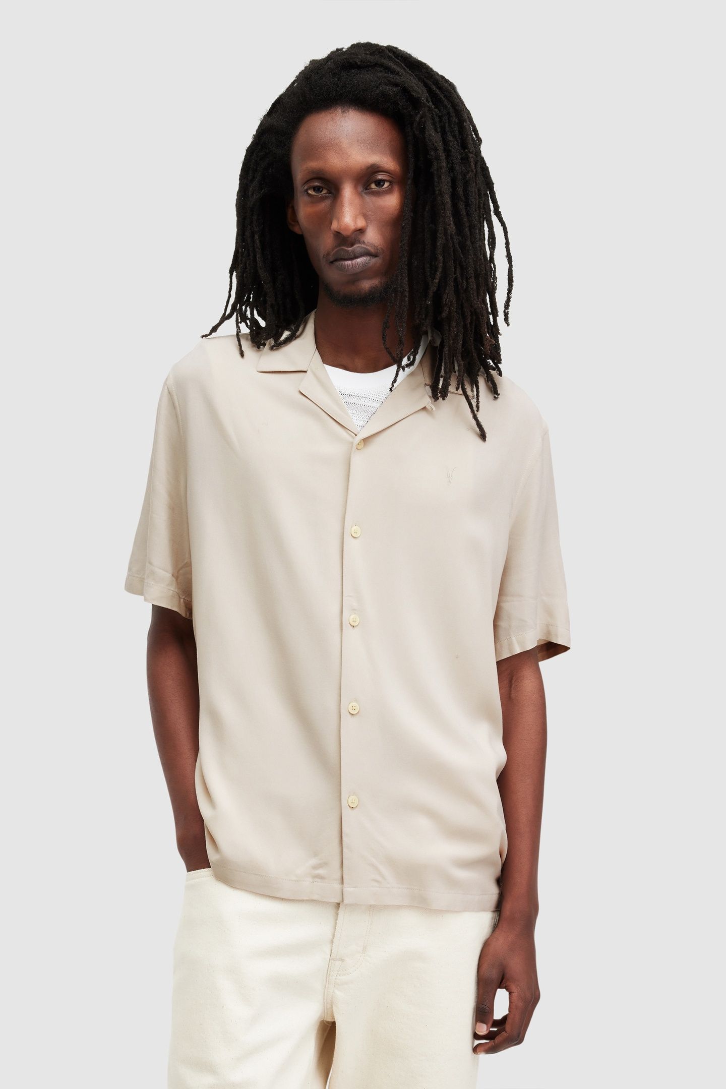 VENICE SS SHIRT CLIFFTOP TAUPE 1