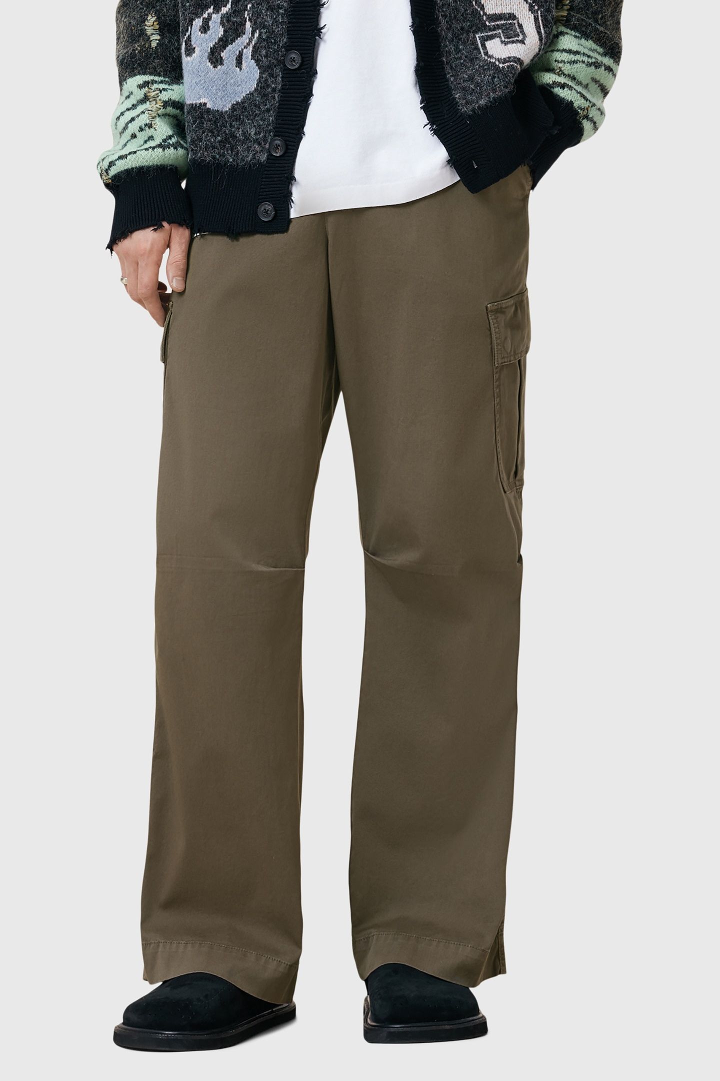 FLYNN TROUSER CARGO GREEN 2