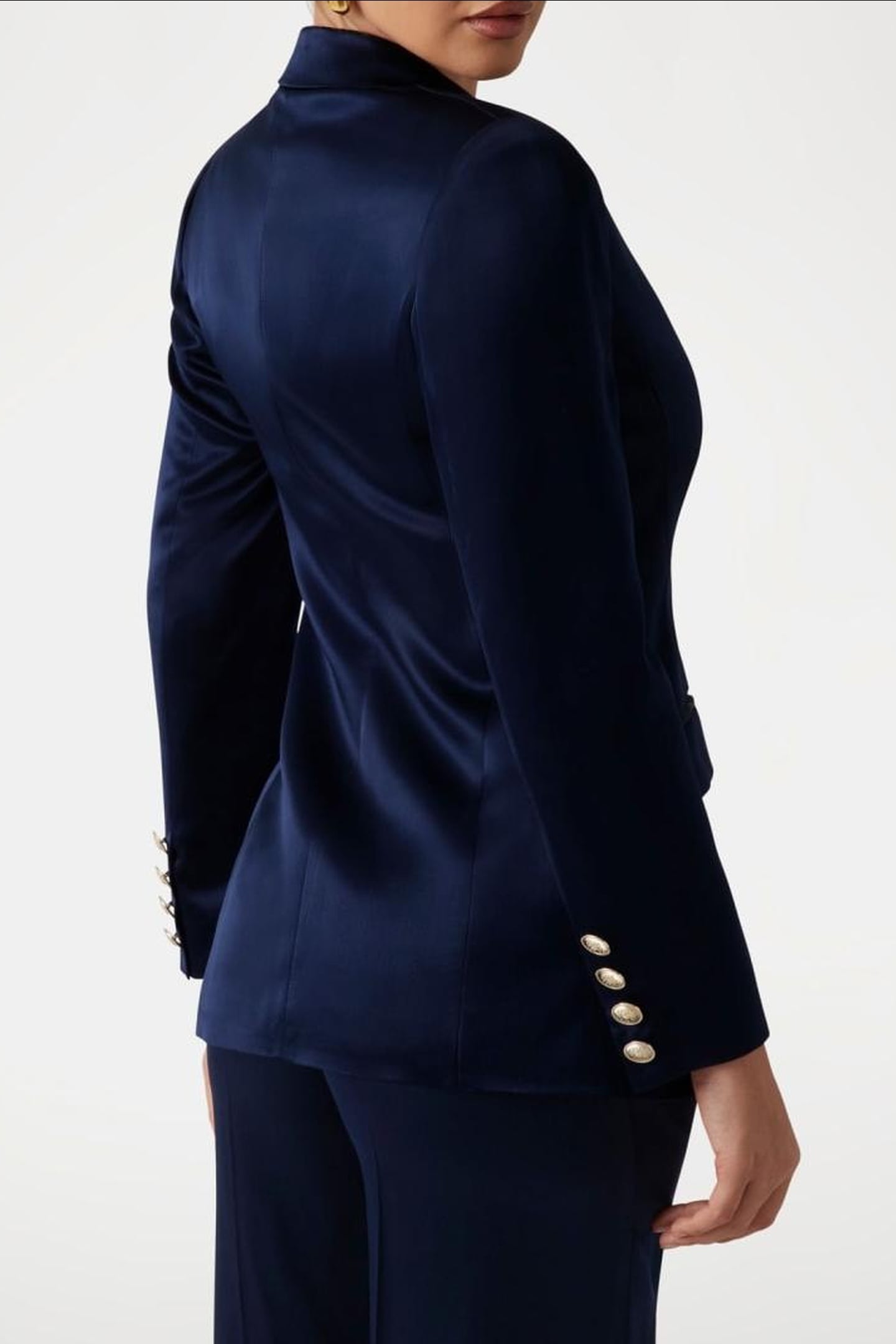 MARCIANO BY GUESS FANNIE BLAZER NOCTURNAL NAVY 3