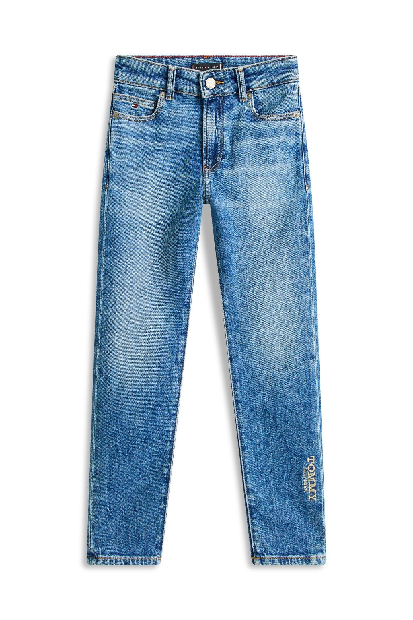 BOYS STRAIGHT DENIM PANTS DENIM MEDIUM VINTAGE 4