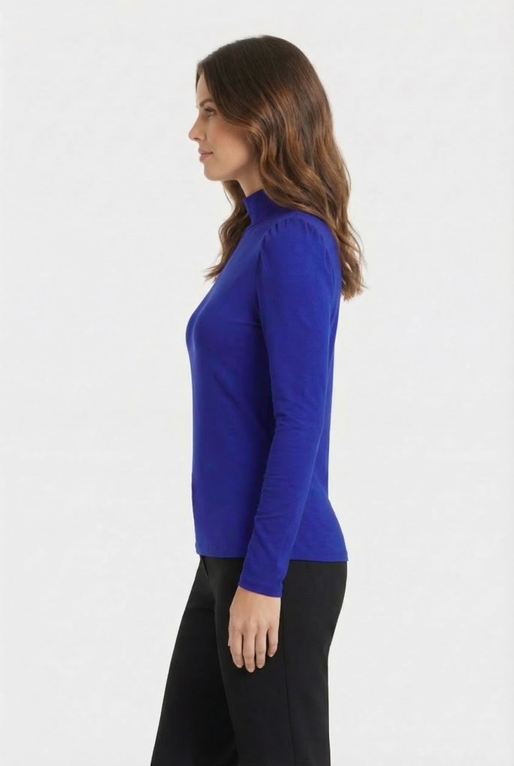 HERLEV T-SHIRT ROYAL COBALT 3