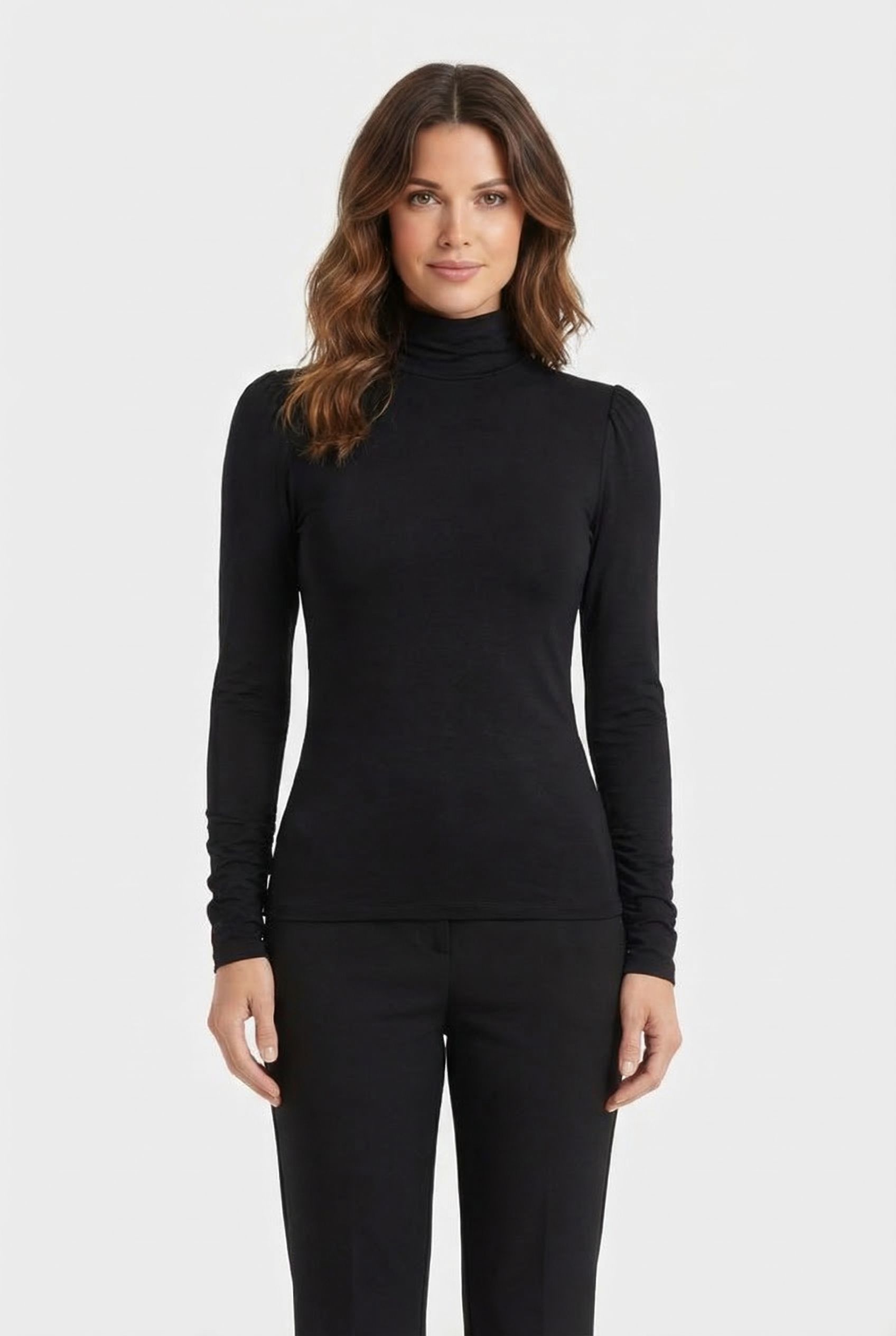 HERLEV T-SHIRT DEEP BLACK 1