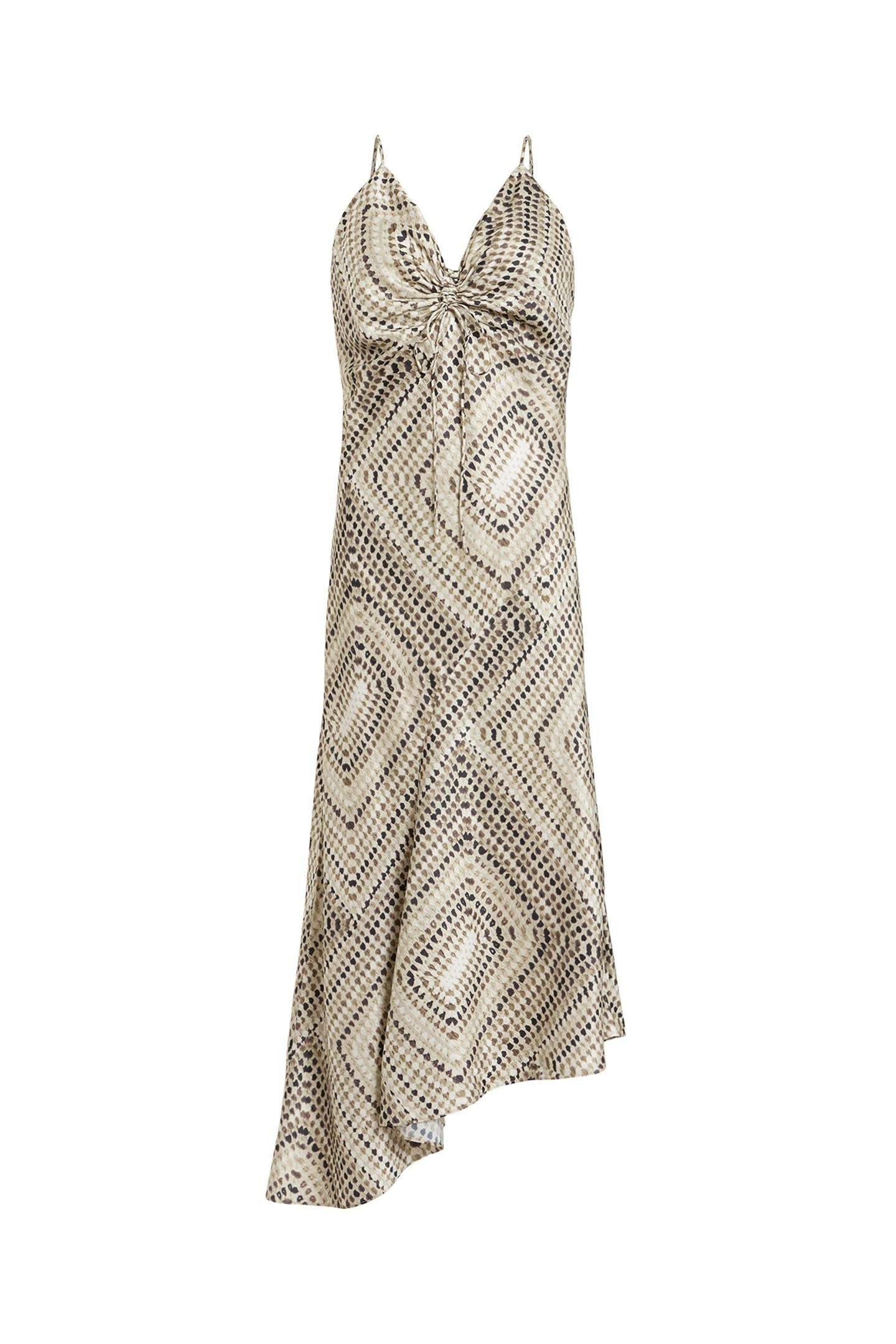 ALEXIA LUISA DRESS TAUPE BROWN 6