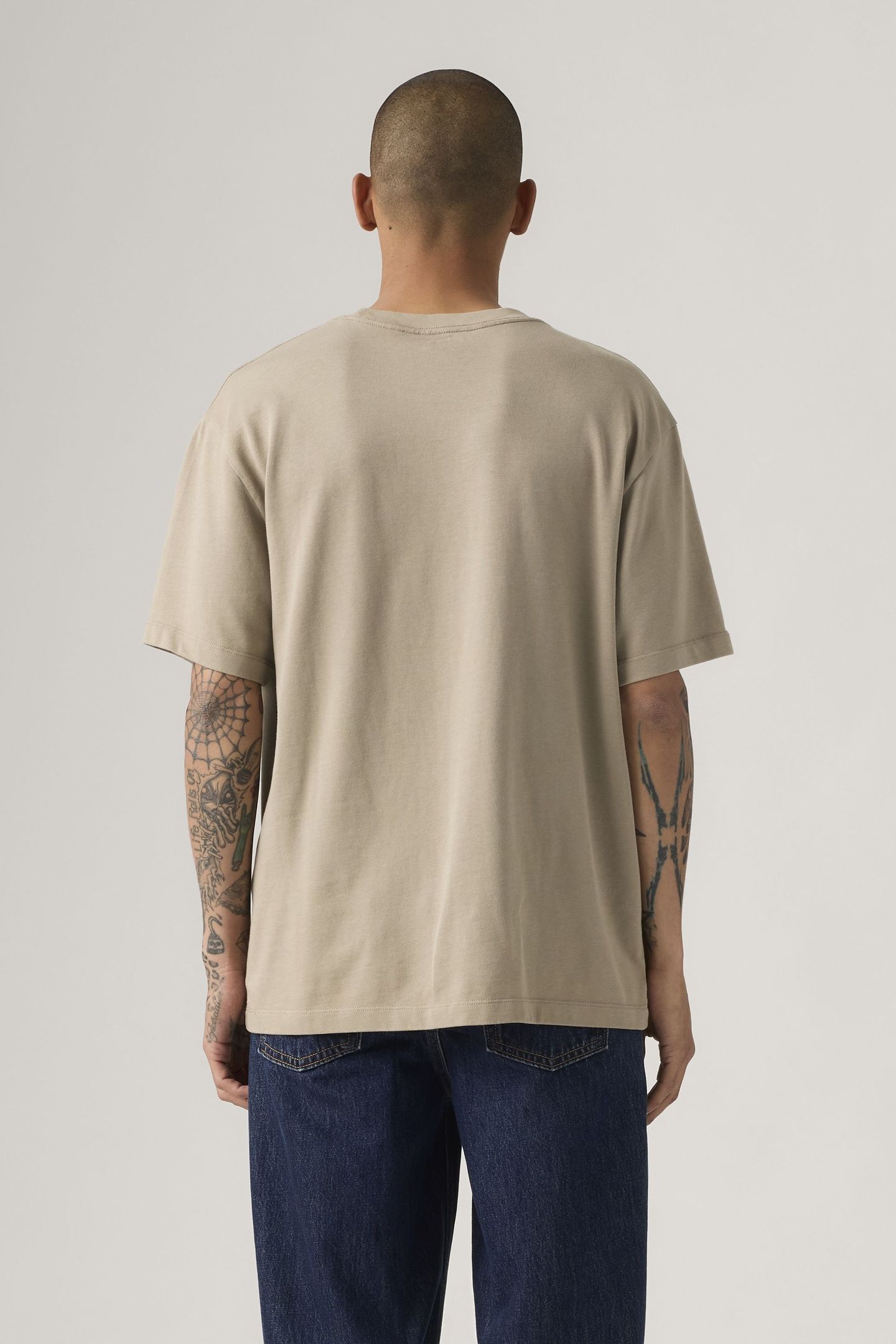 HEAVYWEIGHT POCKET TEE BEIGE 4