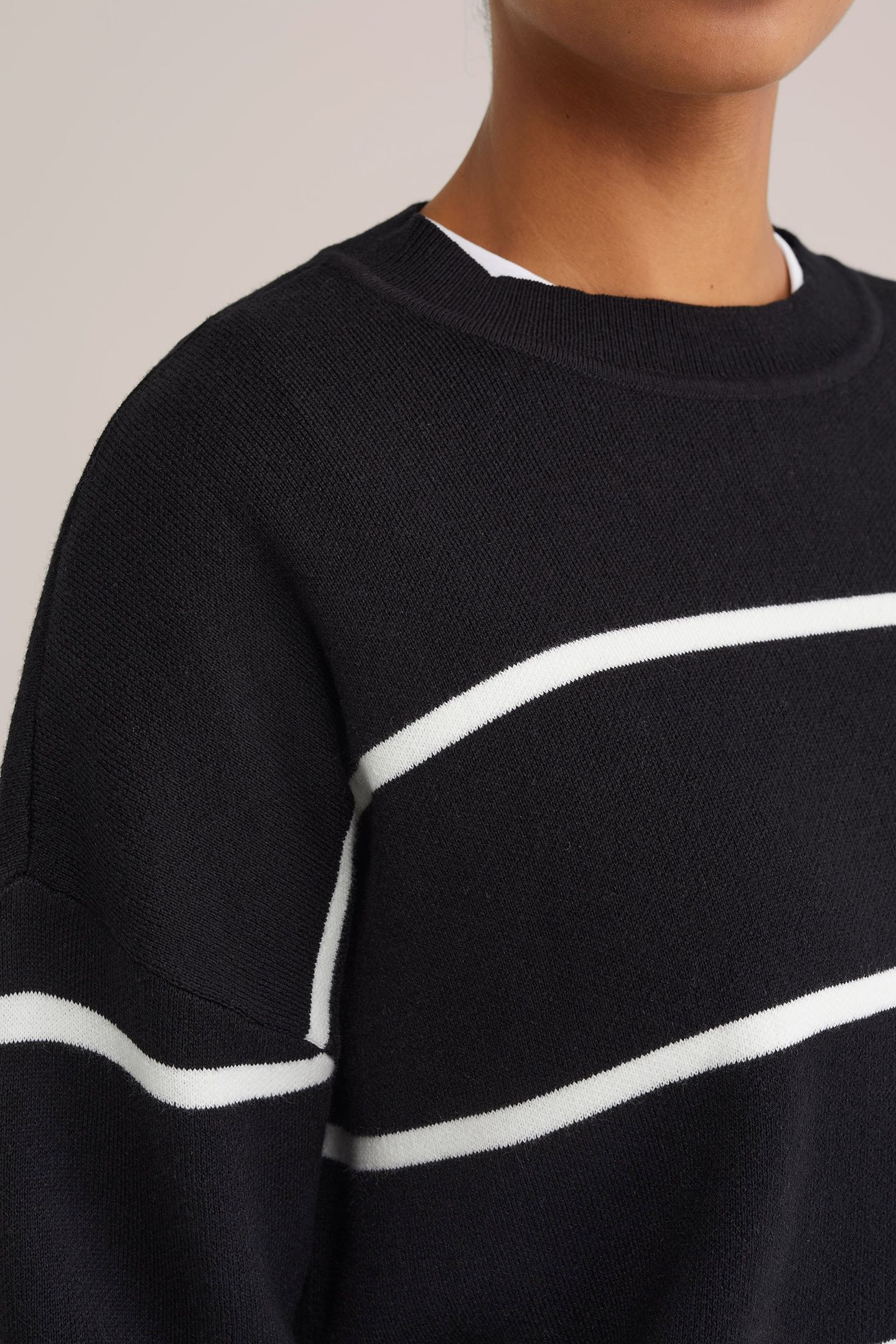 KNITTED PULLOVER BLACK 5