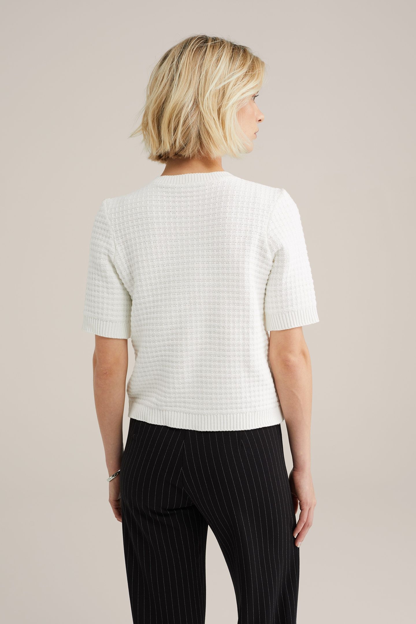 KNITTED CARDIGAN OFF-WHITE 2