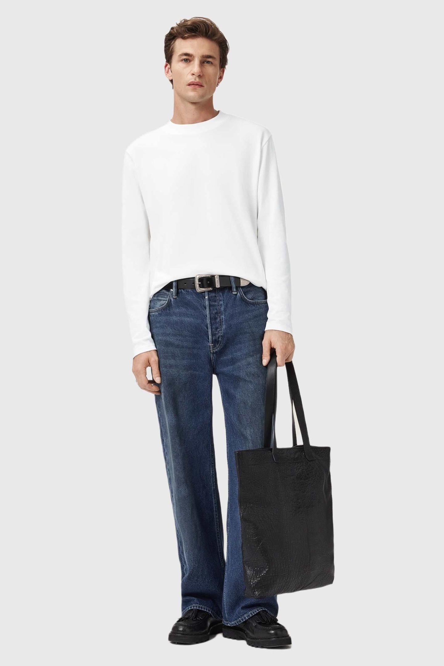 NERO LS CREW CHALK WHITE 6