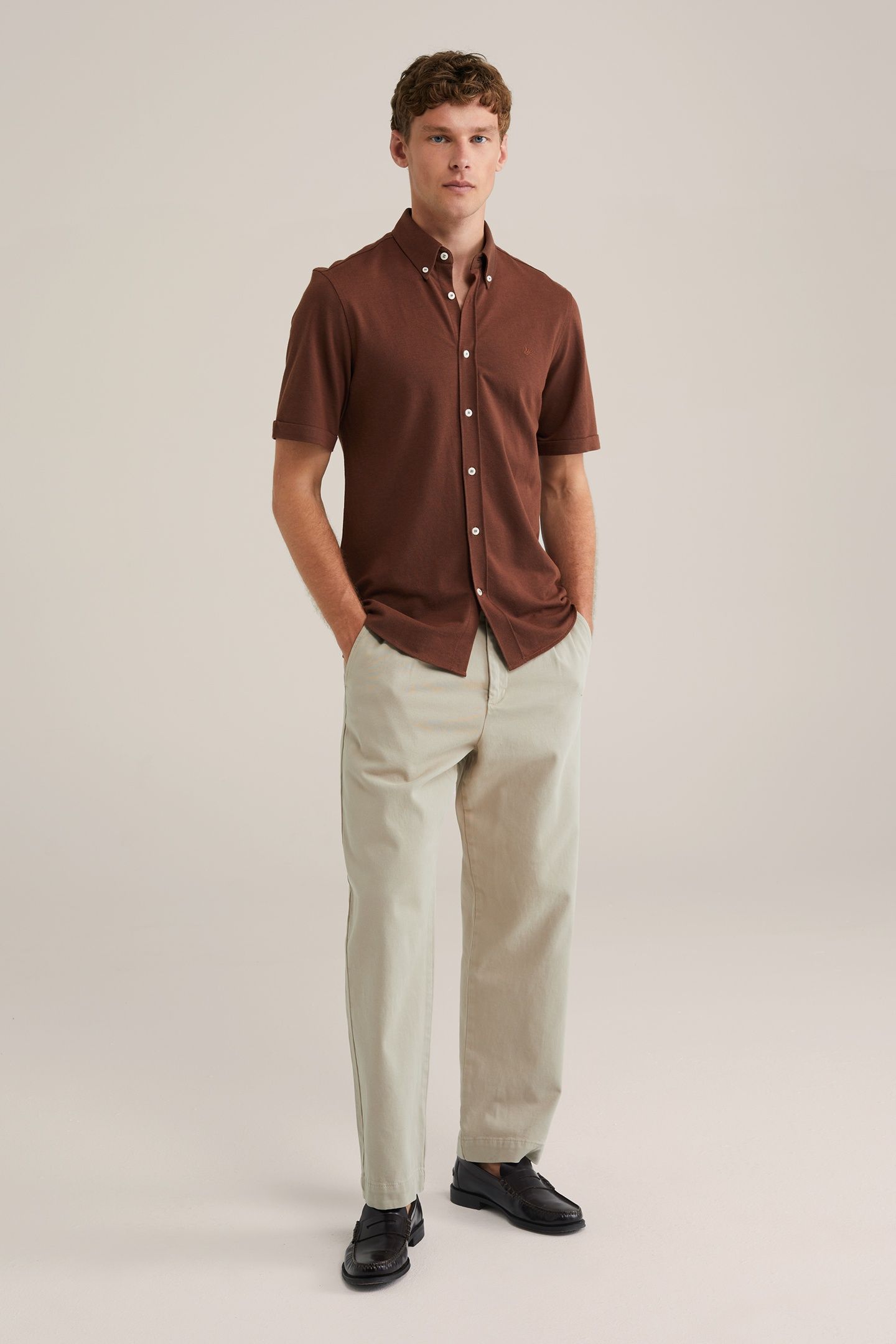 SHIRT BROWN 3