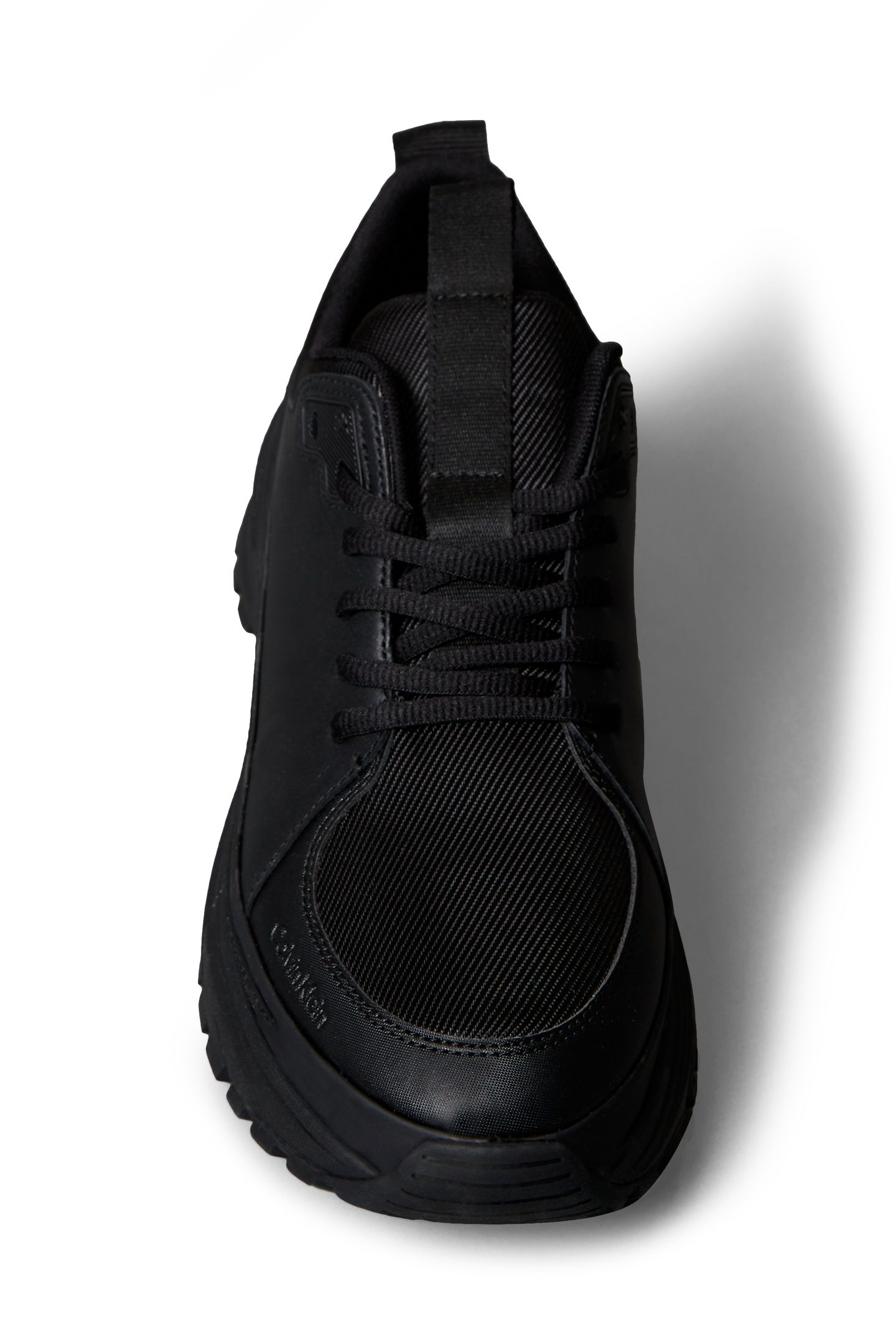HIKE RUNNER LACEUP SNEAKERS TRIPLE BLACK 5