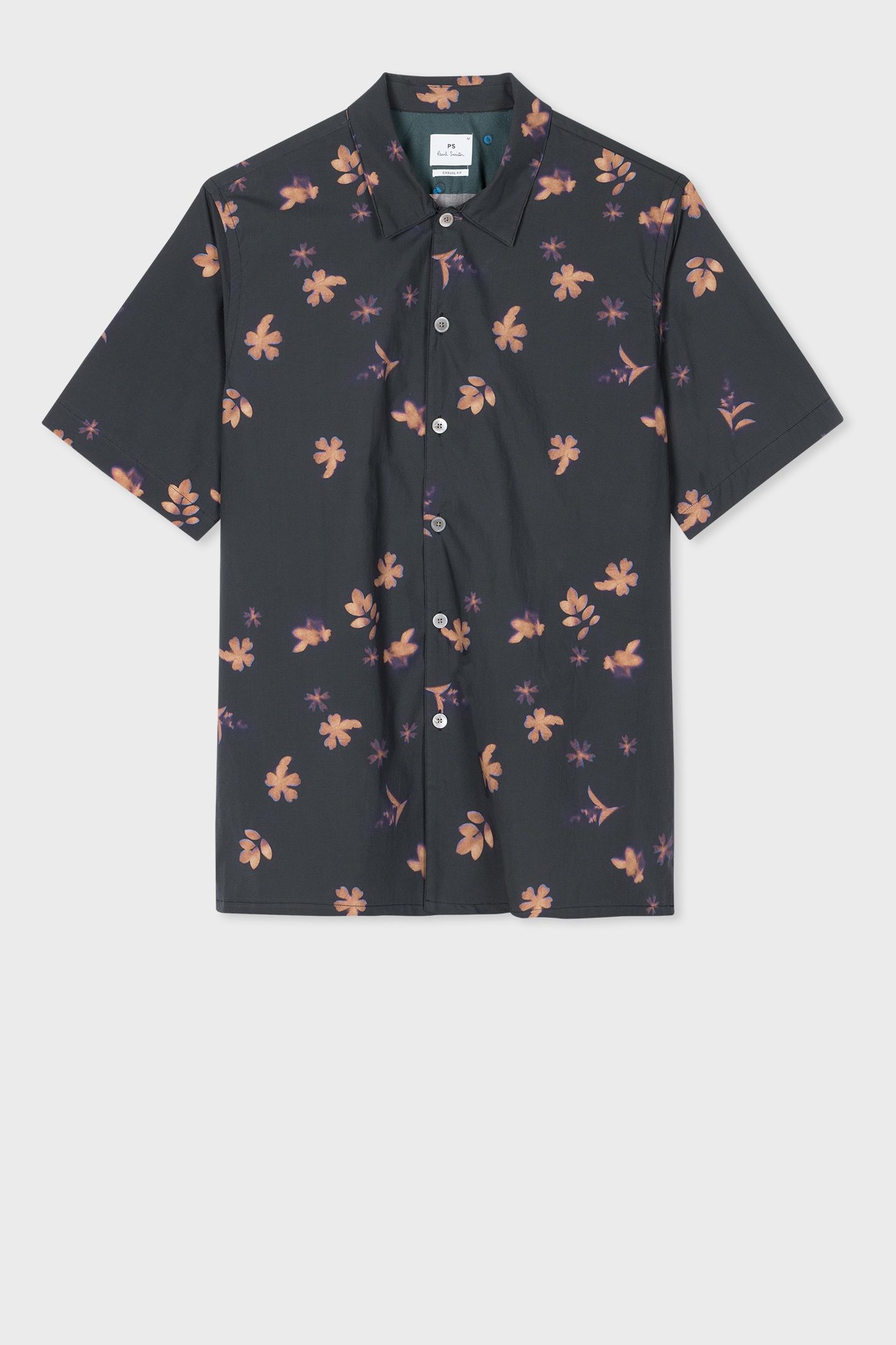 SS CASUAL FIT SHIRT BLACK 4