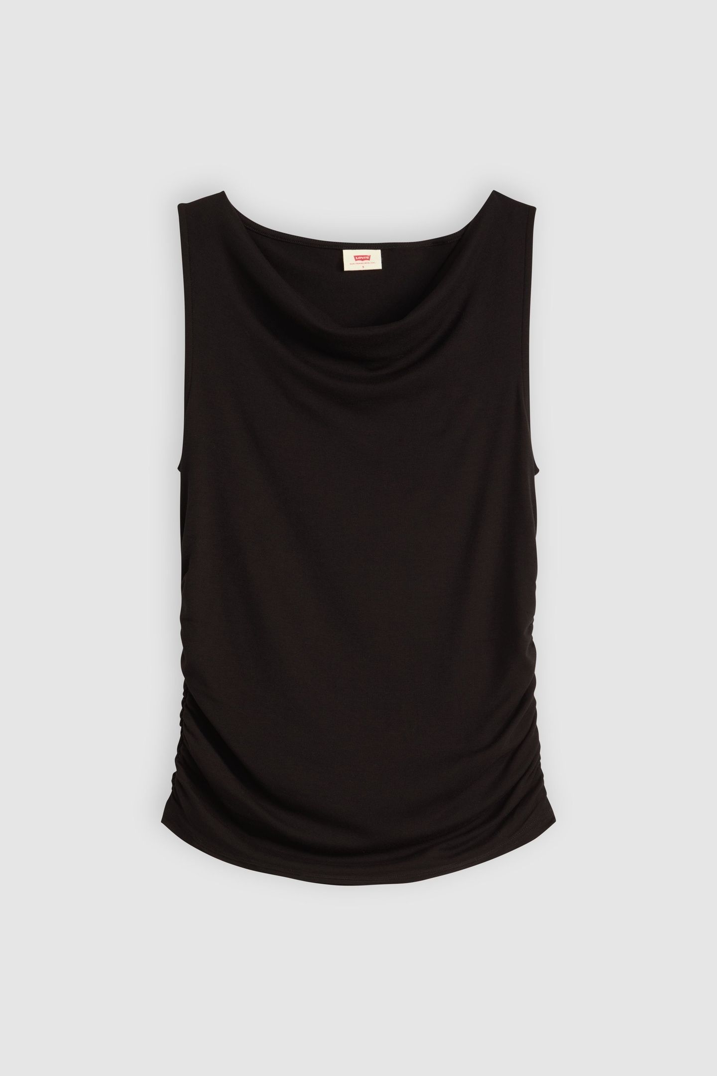 CLEA COWL TOP BLACK 5