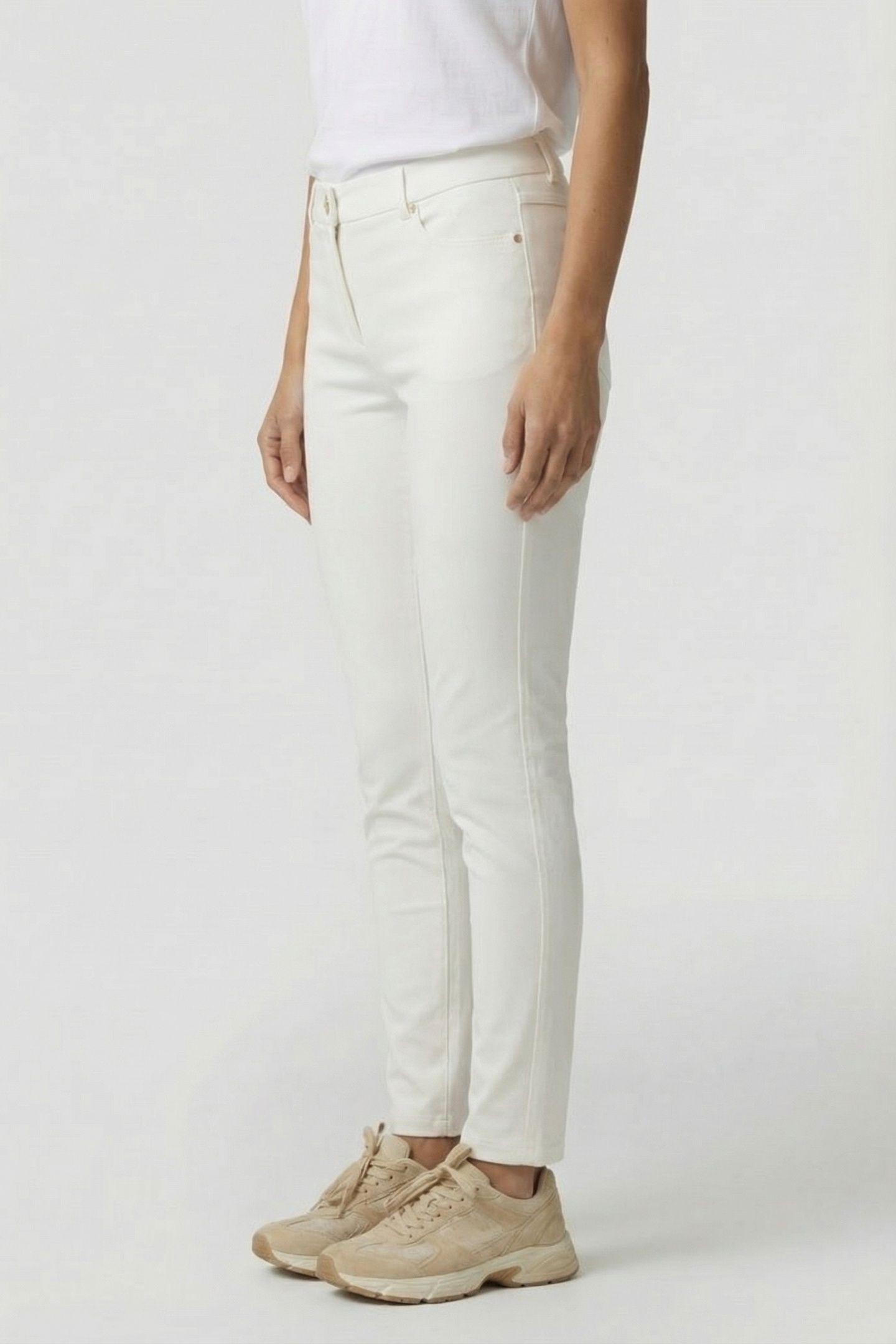 MARCIANO BY GUESS HOLLYWOOD 5 POCKETS PANT MACADAMIA 3