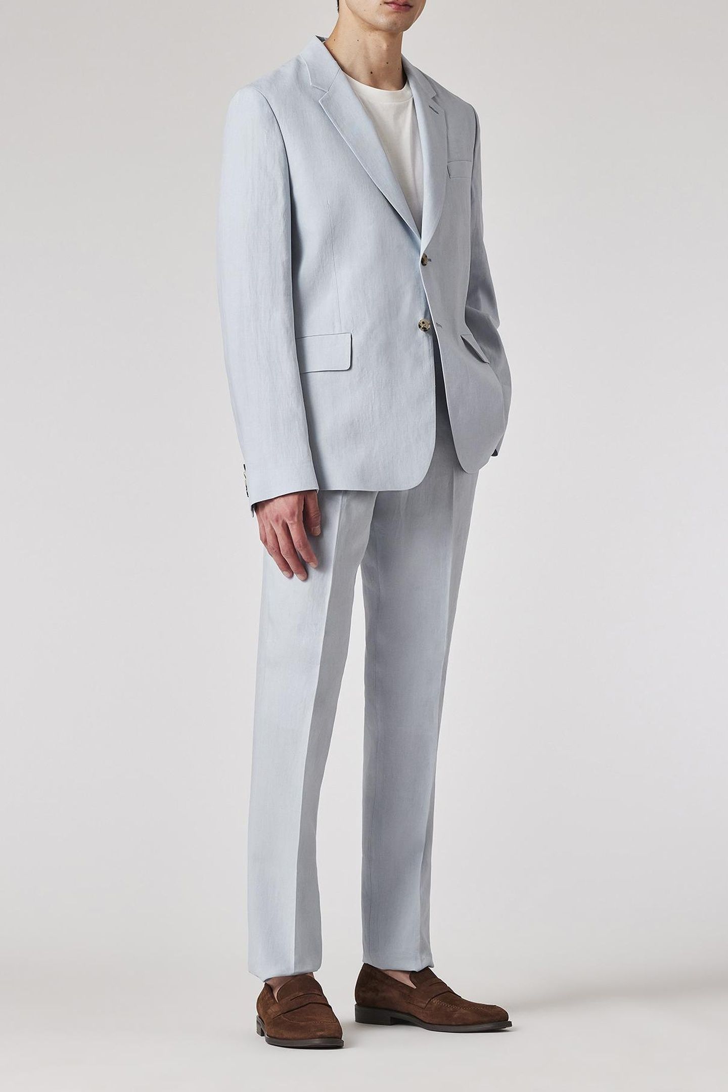2 BUTTON JACKET COBALT BLUE 2