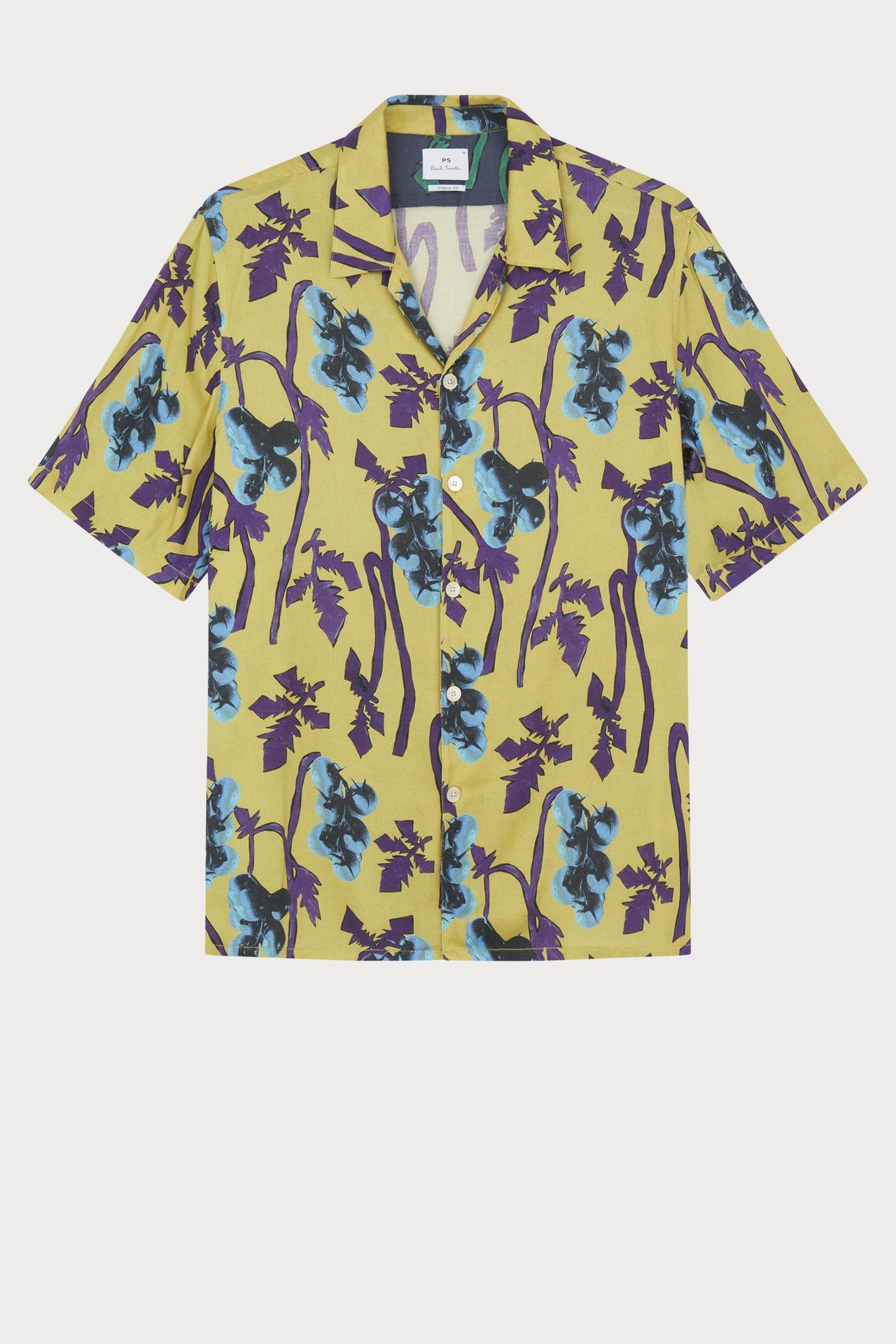 SS CASUAL FIT SHIRT LIME GREEN 6