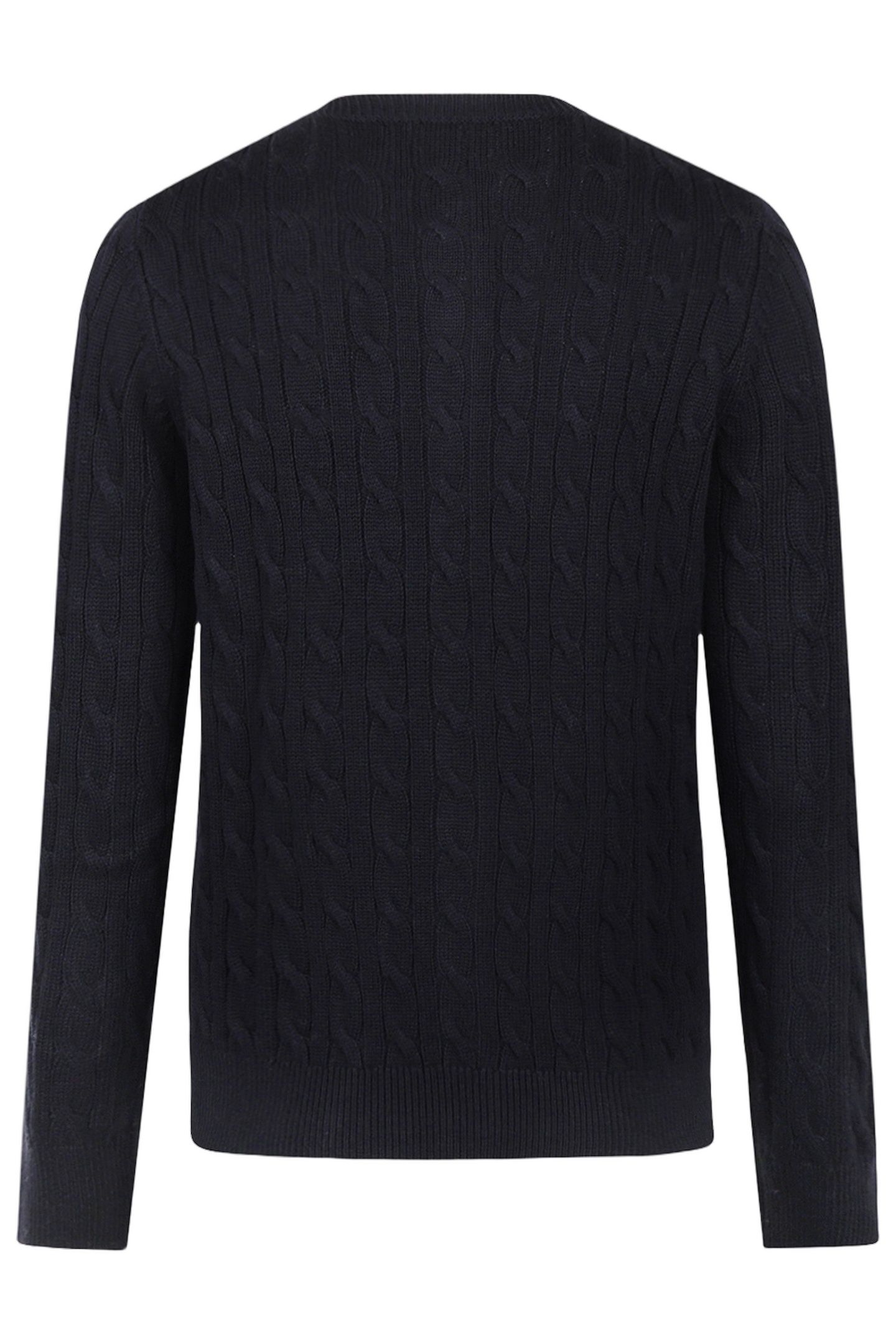 CABLE BUTTON CARDIGAN NAVY 4