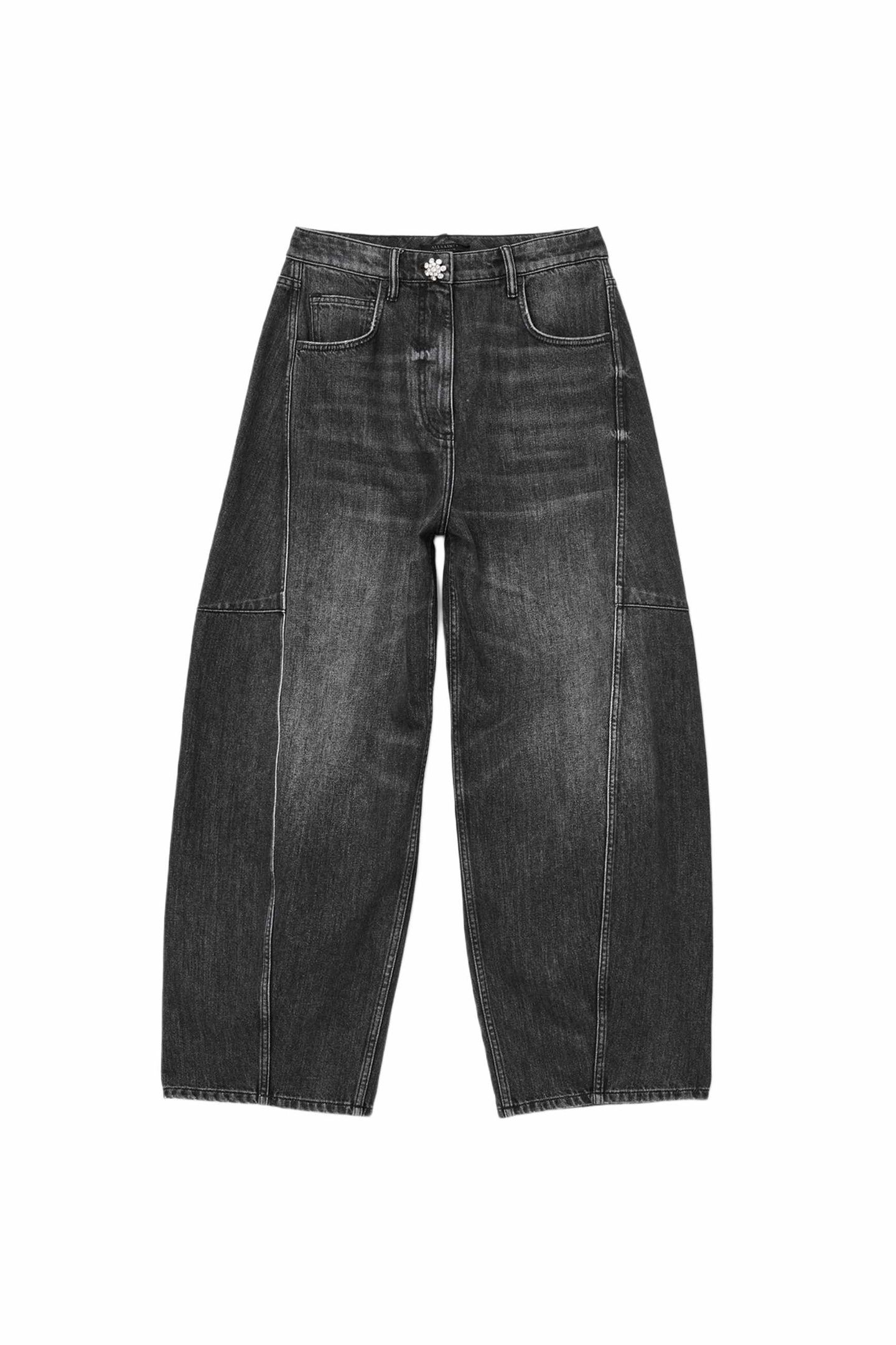 CARTER BARREL JEAN WASHED BLACK 6