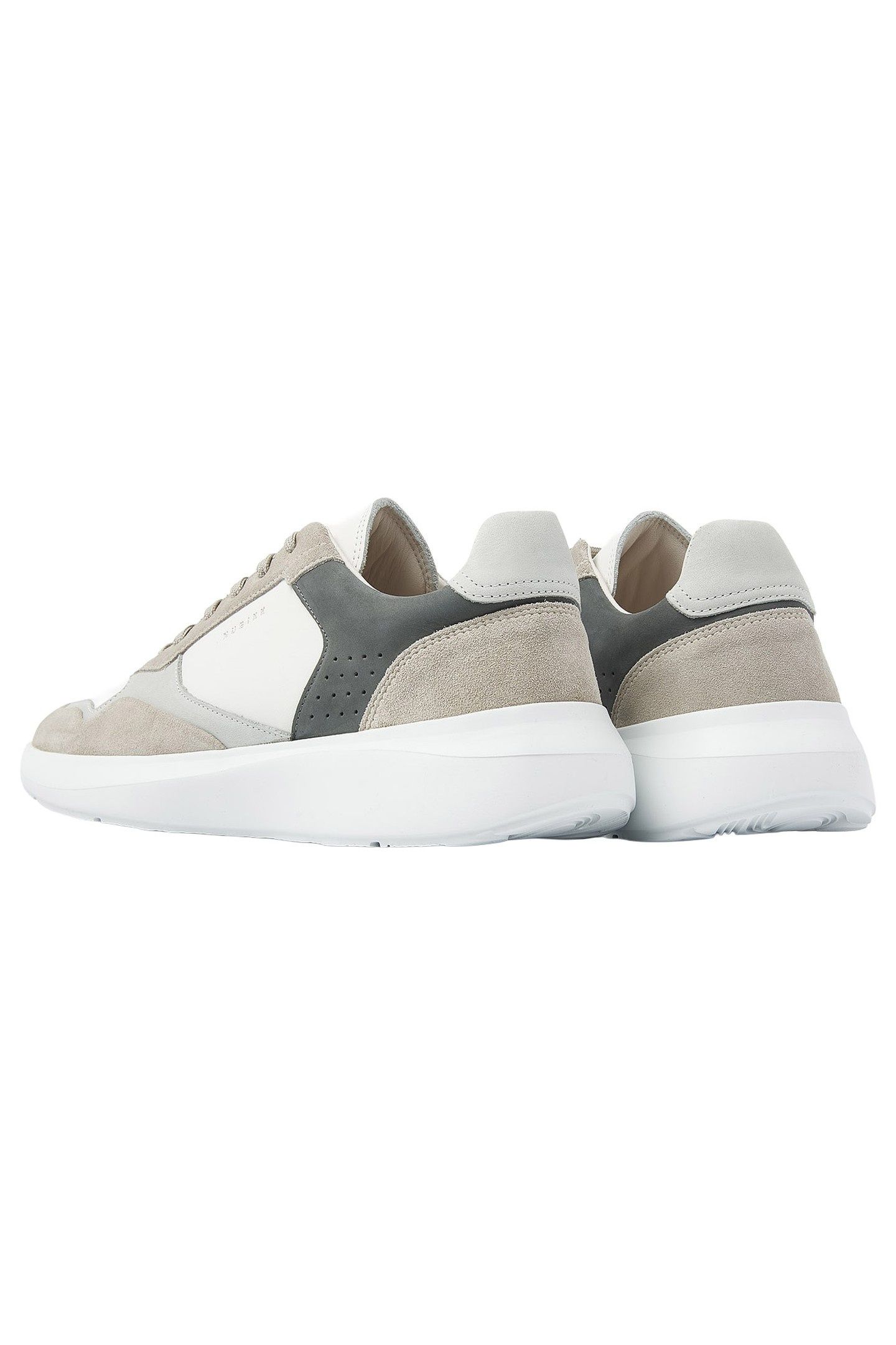 ROCKY ROAD WAVE (M) WHITE LEATHER - NAVY 3