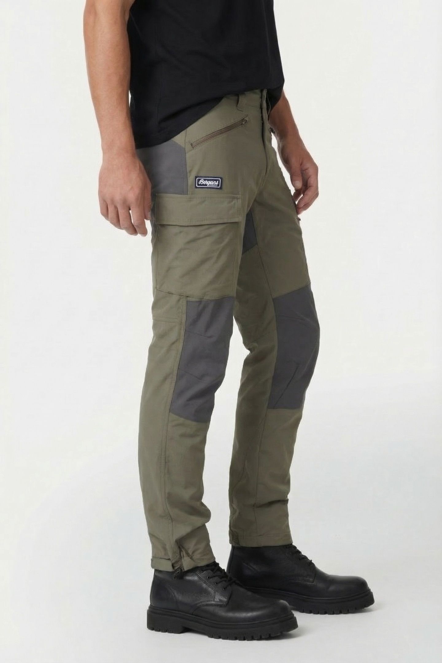 NORDMARKA HYBRID PNT GREENMUD/SOLIDDKGREY 3