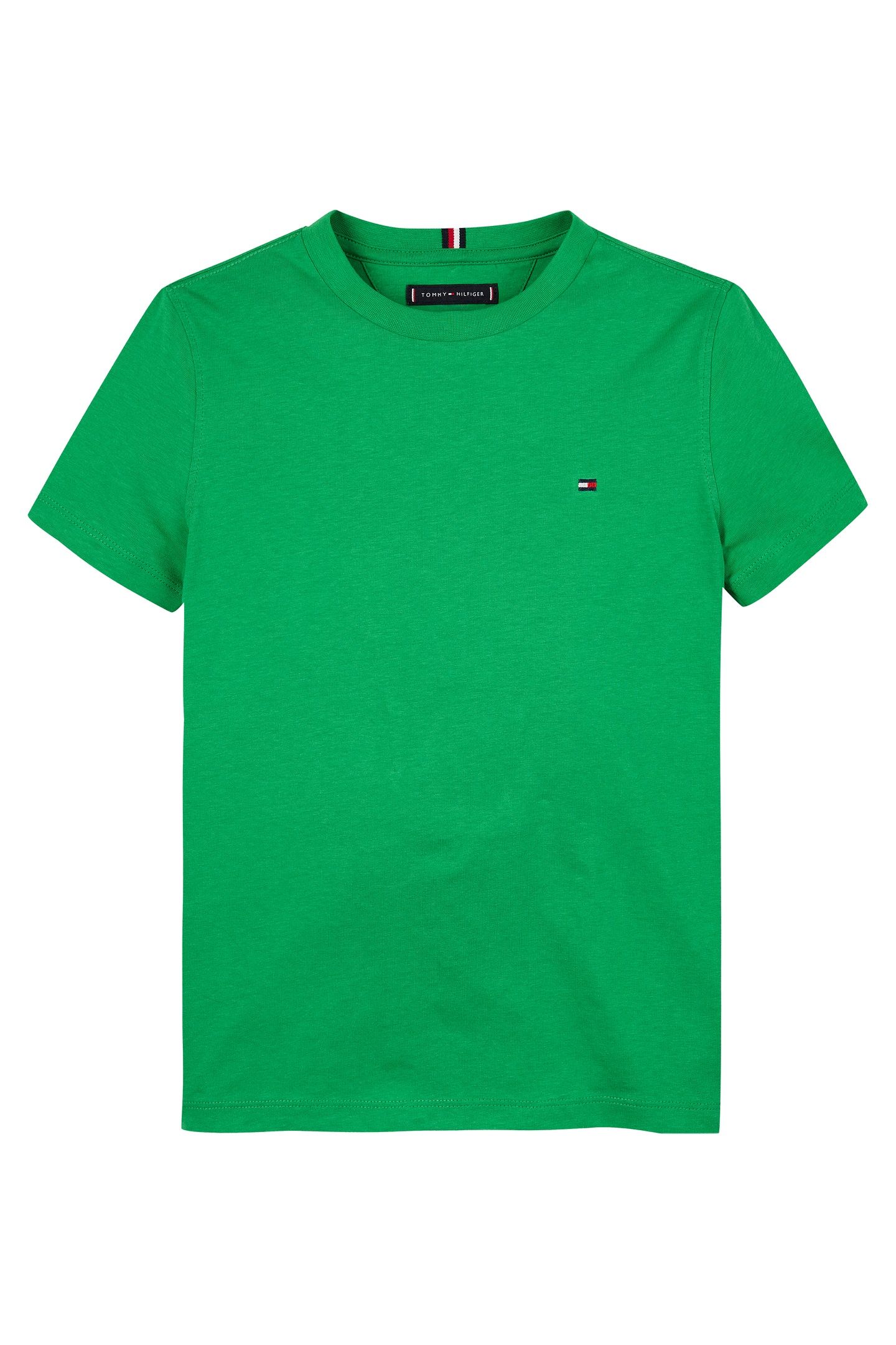 BOYS ESSENTIAL COTTON TEE RADIANT GREEN 2